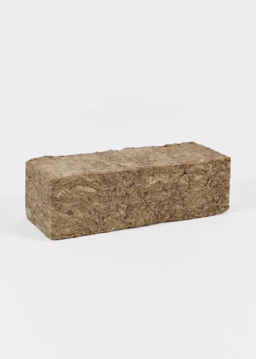 Reusable All Natural Agra-Wool Natural Floral Foam Brick - 8.5"