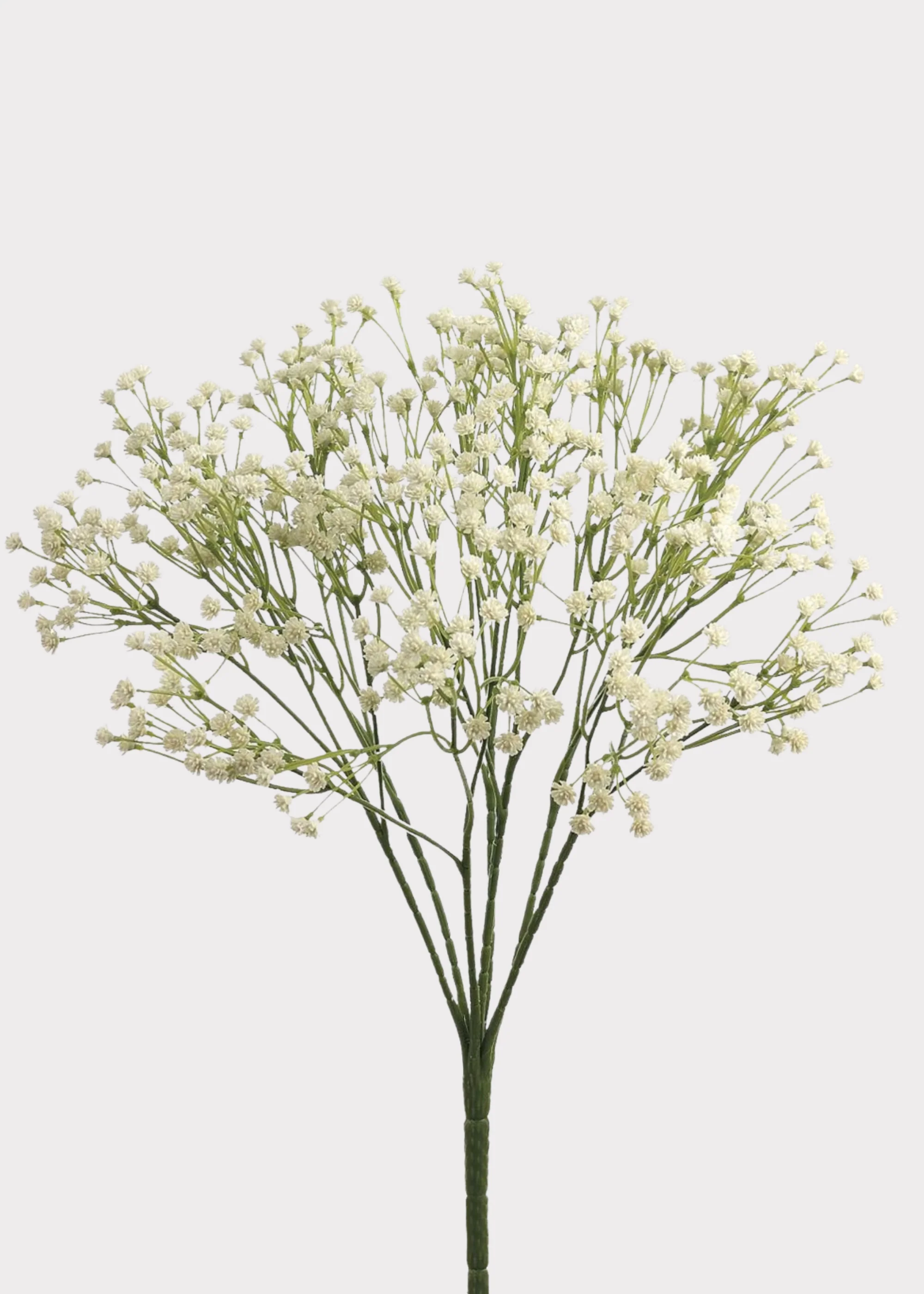 Artificial Baby's Breath Flower Bush in Cream - 15"