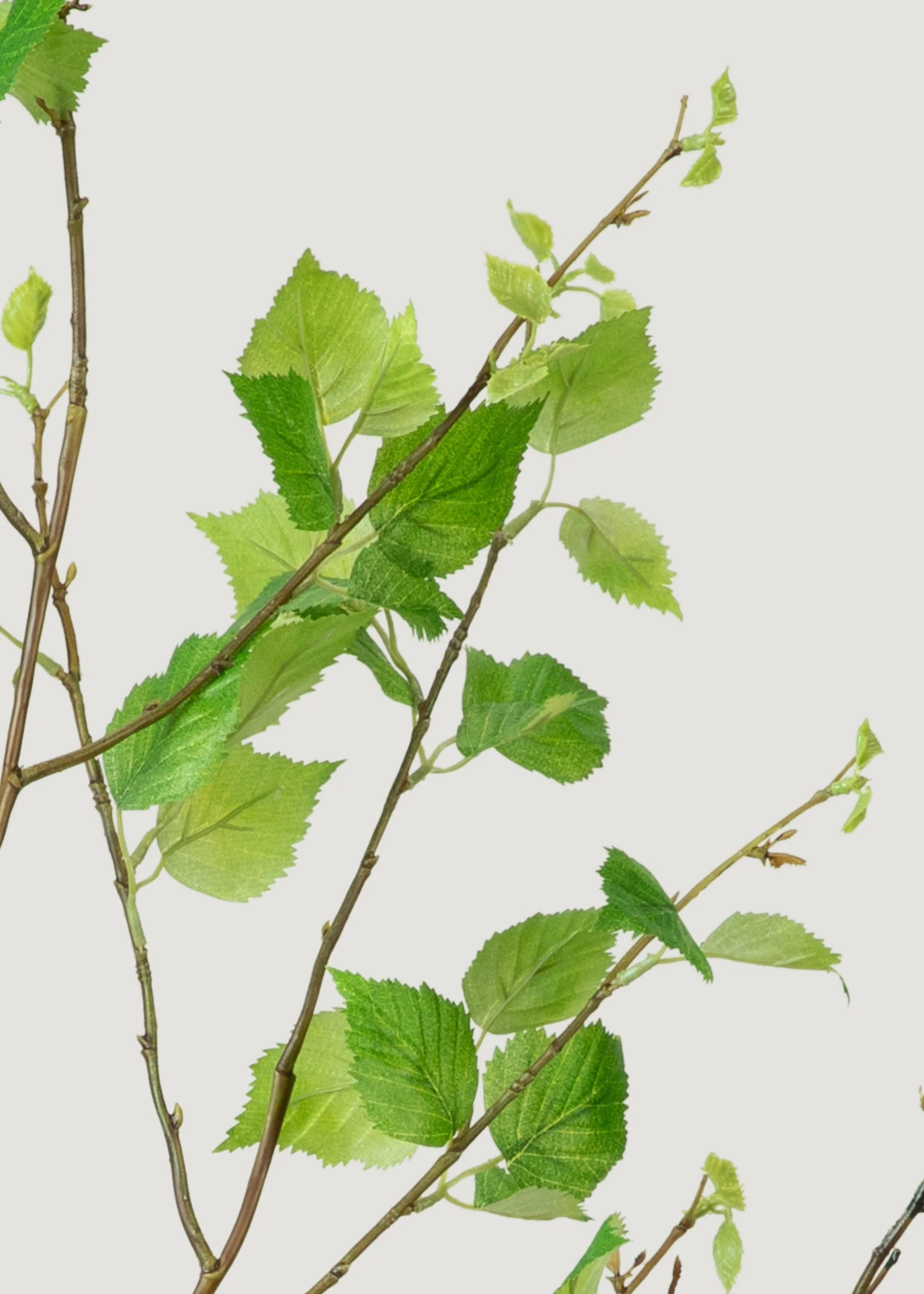 Artificial Birch Leaf Branch - 52" - Image 3