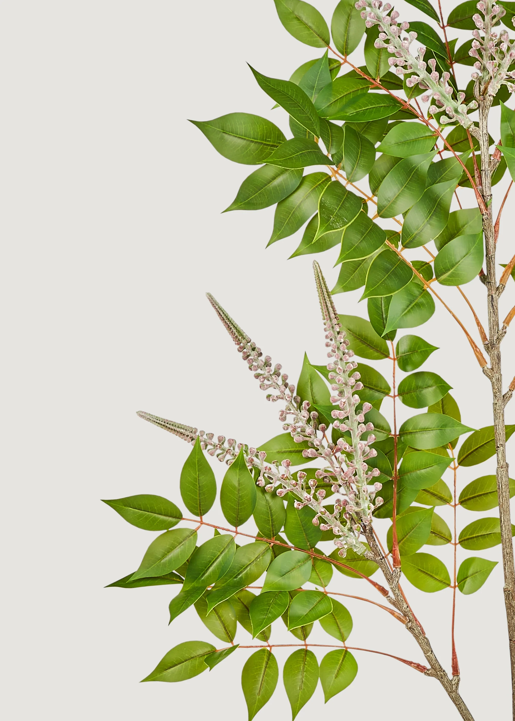 Artificial Blooming Japanese Berry Tree Branch - 42" - Image 4