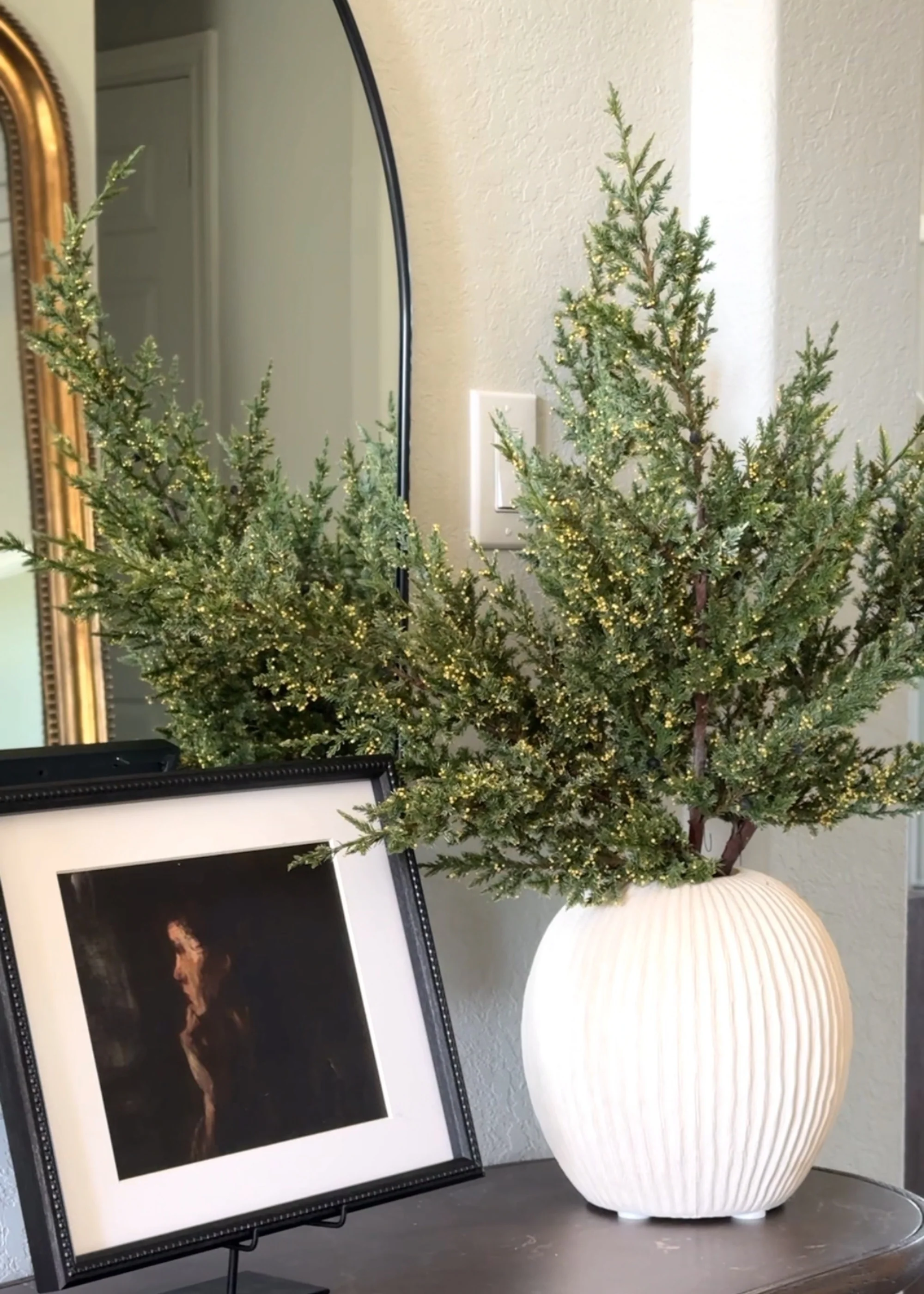 Artificial Evergreen Pine Branch - 37" - Image 6