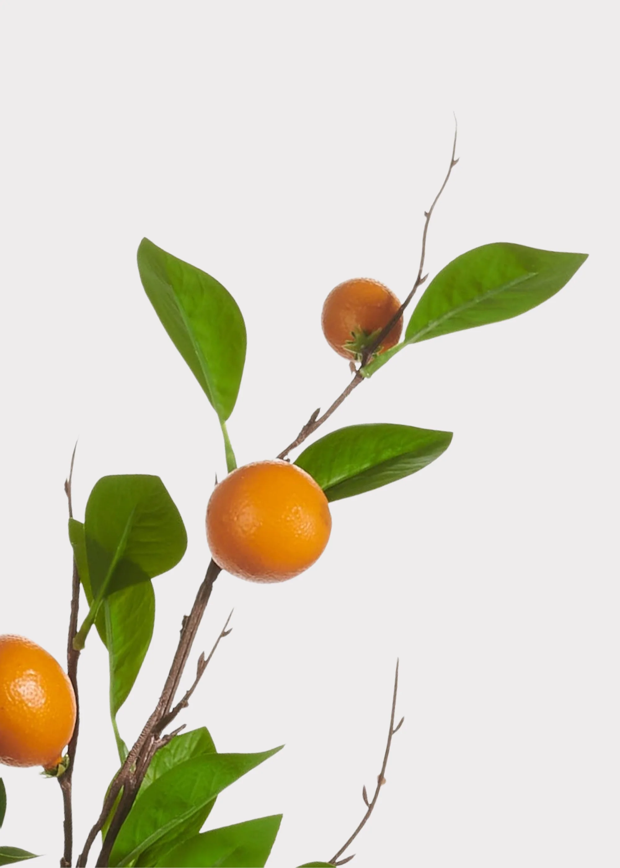 Artificial Fruit Orange Branch - 36" - Image 2