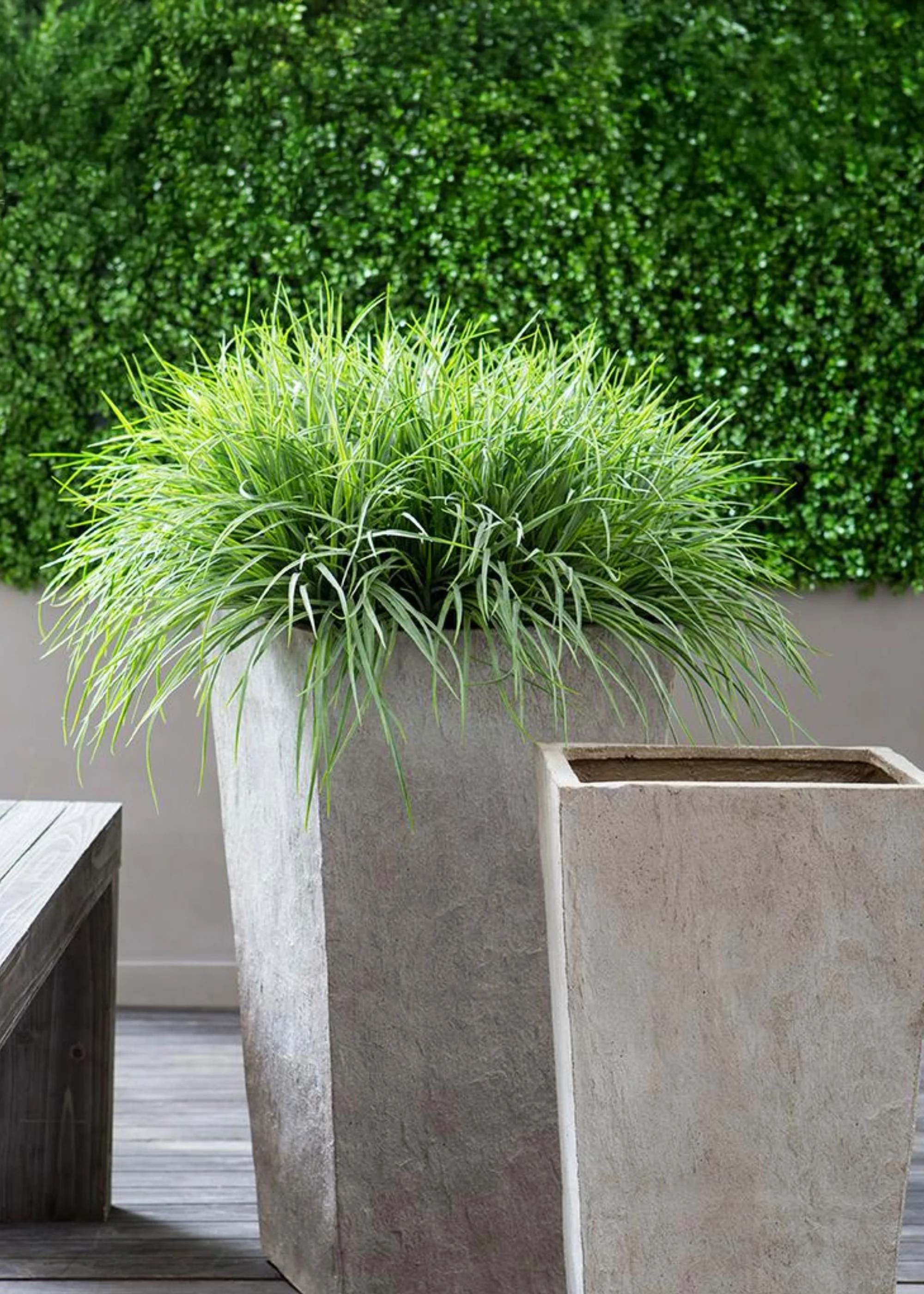 Artificial Grass Greenery Bush - 20" - Image 2