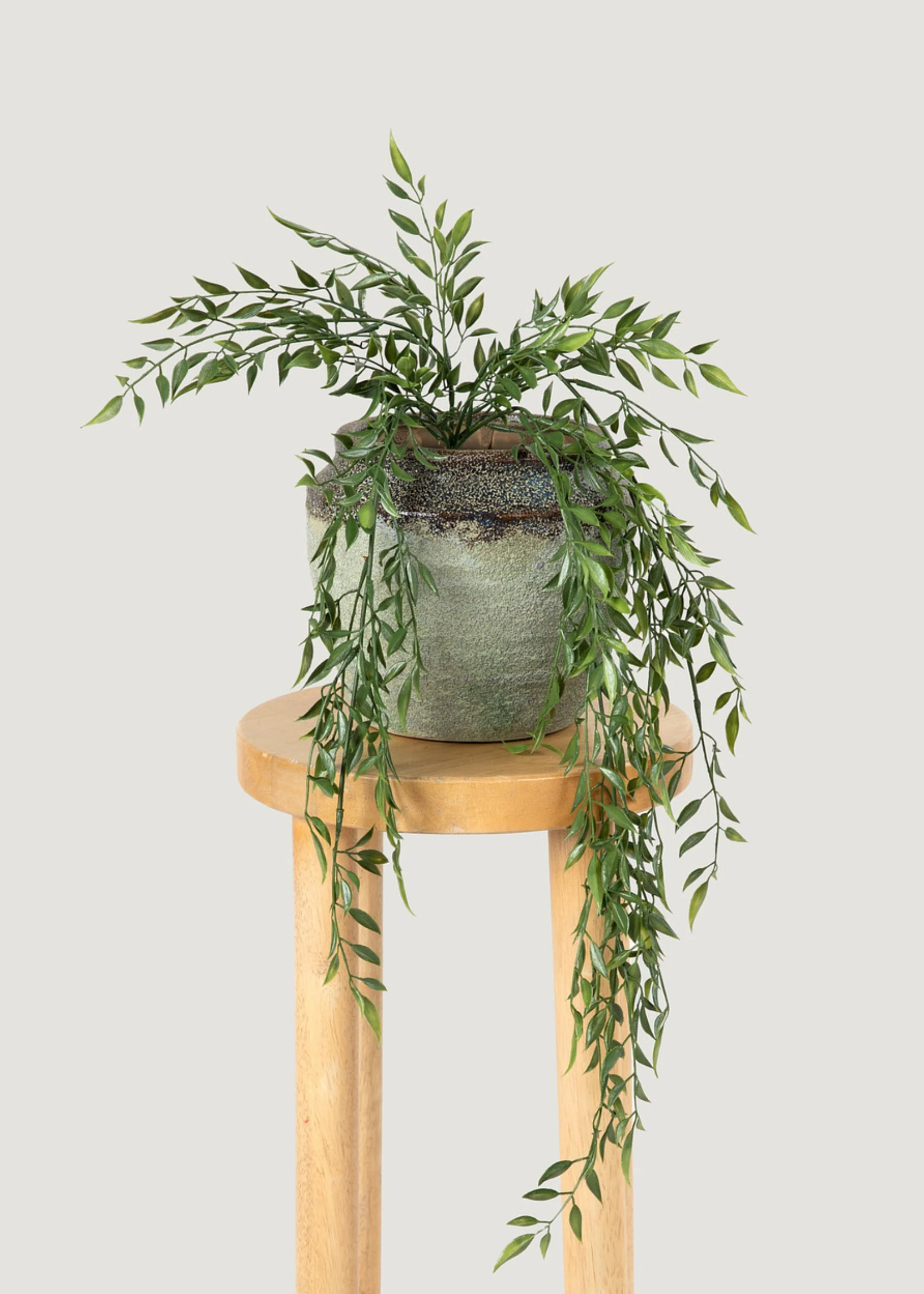 Artificial Hanging Ruscus Branch - 24" - Image 3