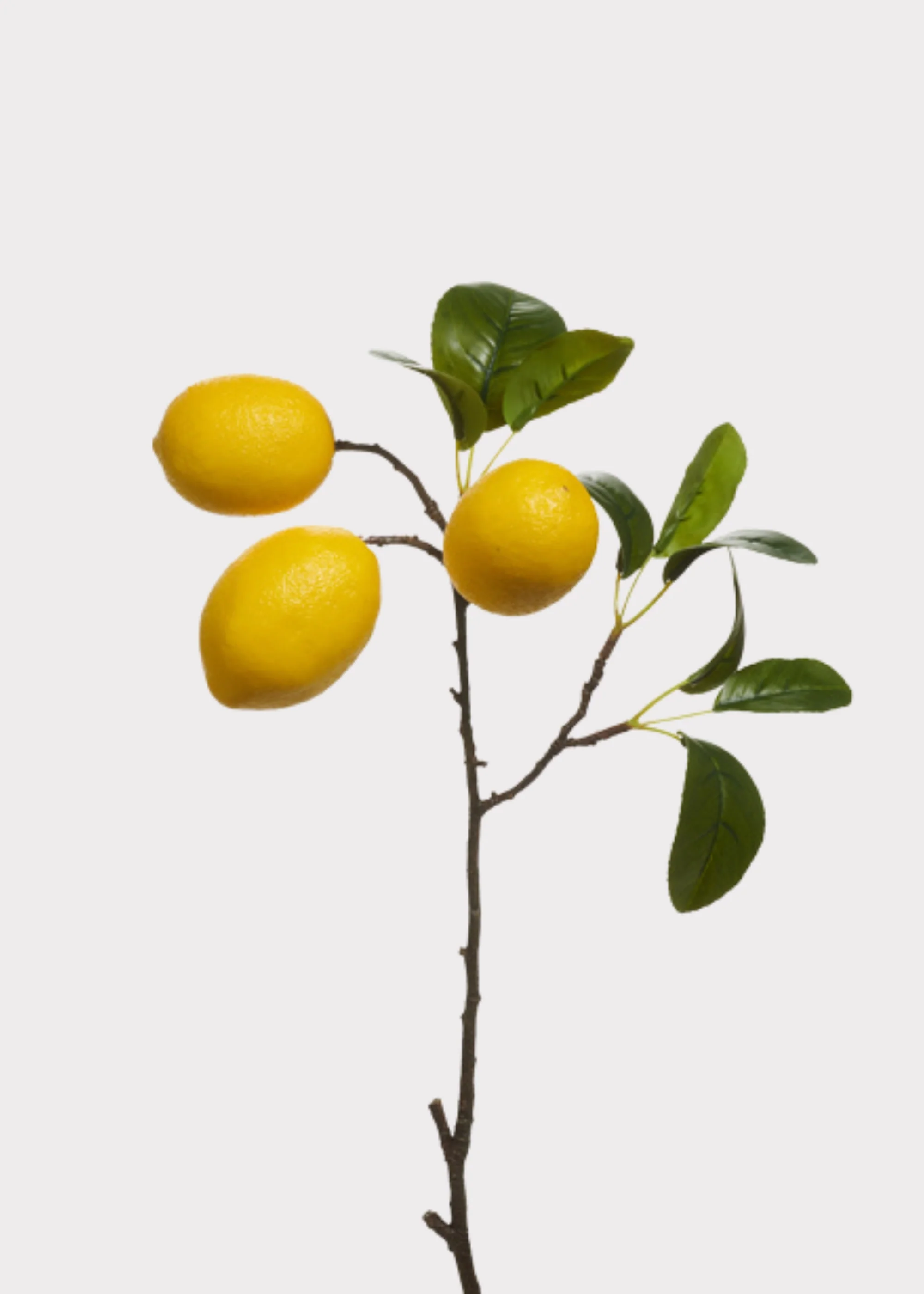 Artificial Lemon Fruit Spray in Yellow - 20"