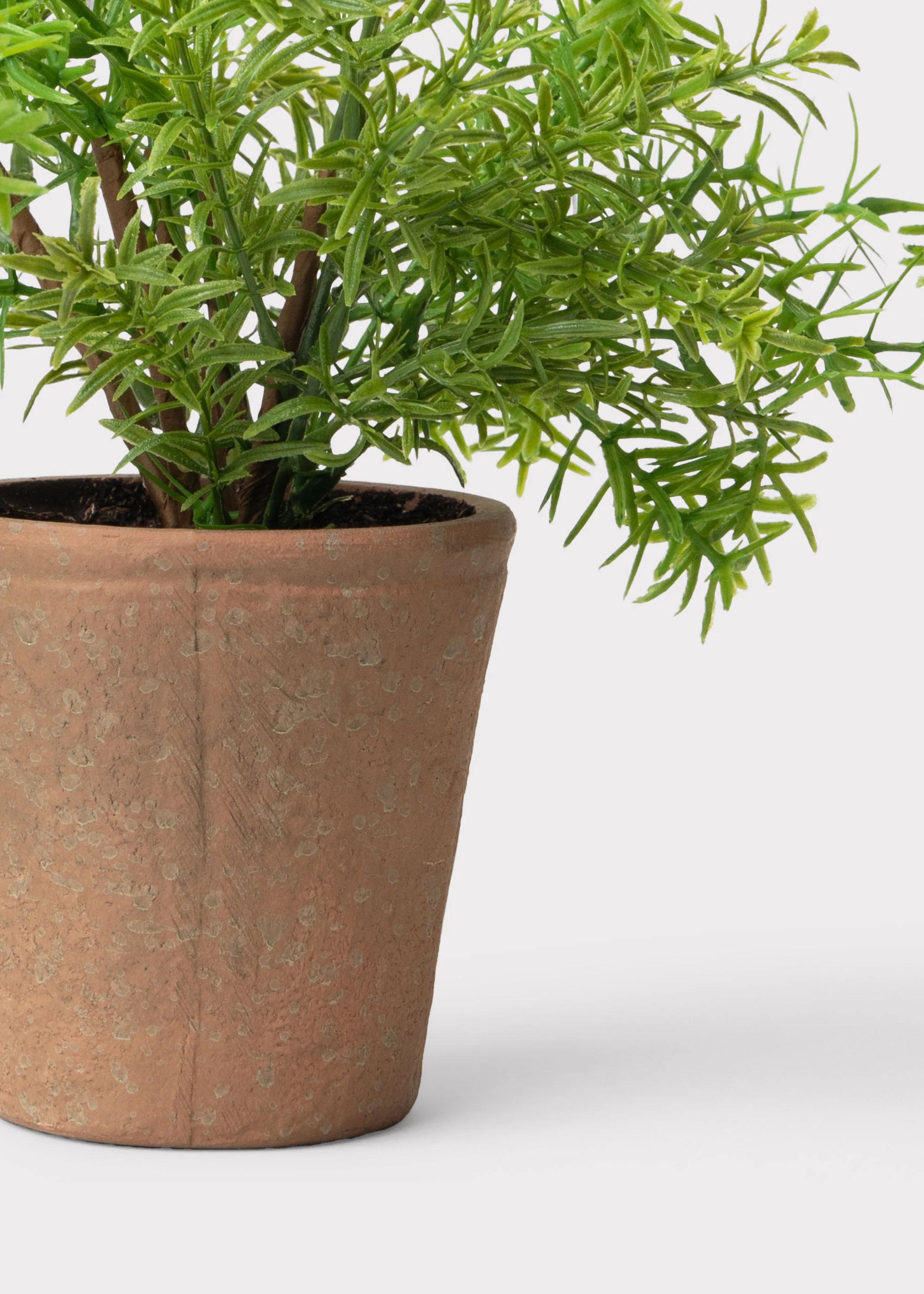 Artificial Potted Rosemary Herb Plant - 16" - Image 5