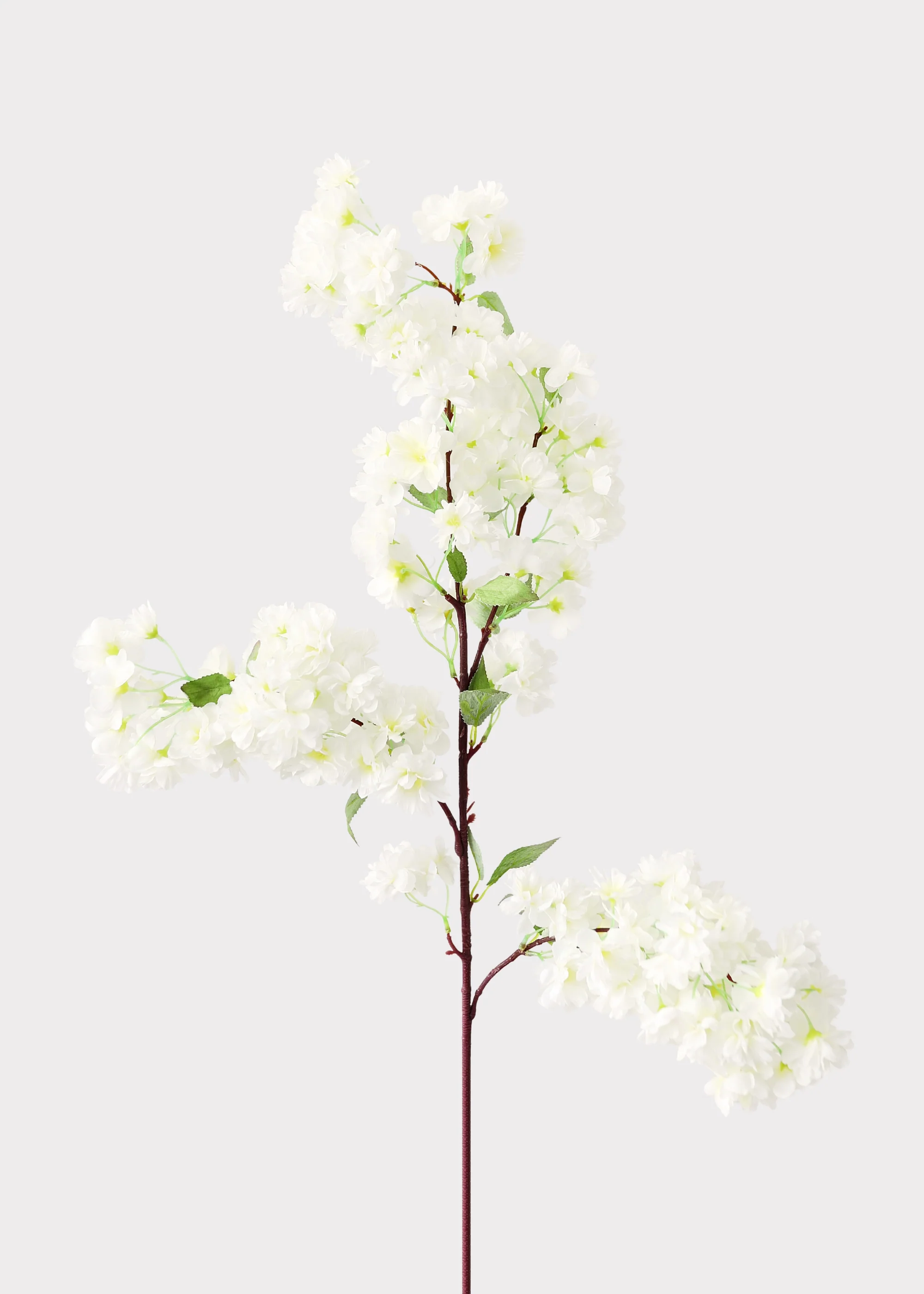 Artificial Spring Cherry Blossoms in Cream - 40" - Image 4