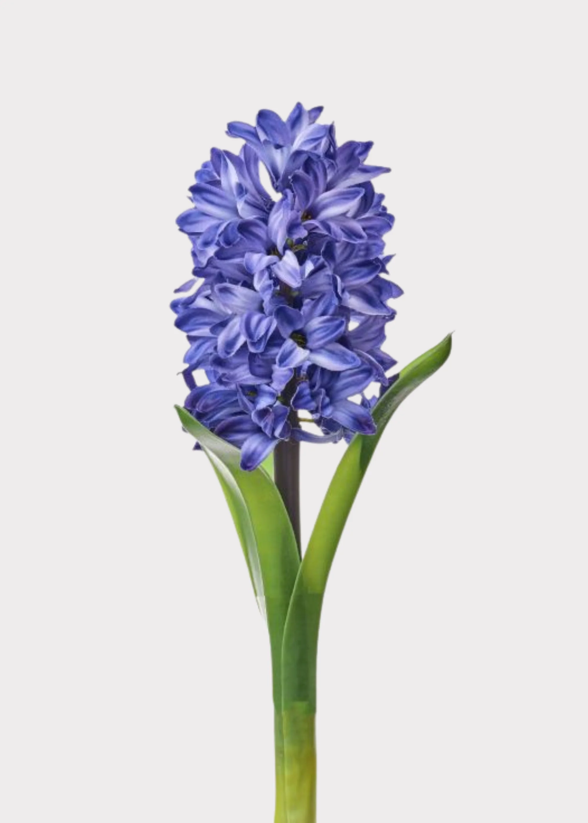 Blue Artificial Hyacinth Spring Flower - 13"