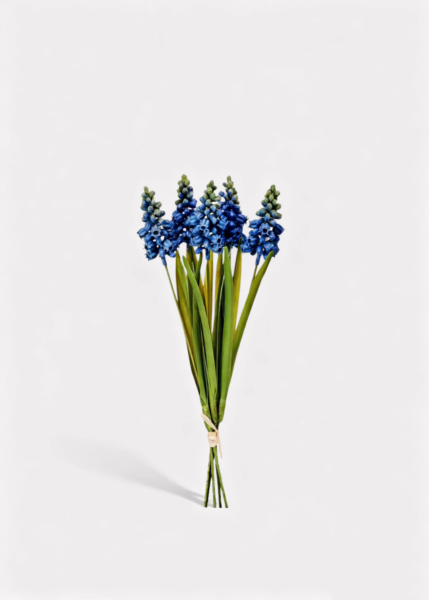 Blue Fake Grape Hyacinth Spring Flower Bundle - 12.5" - Image 2