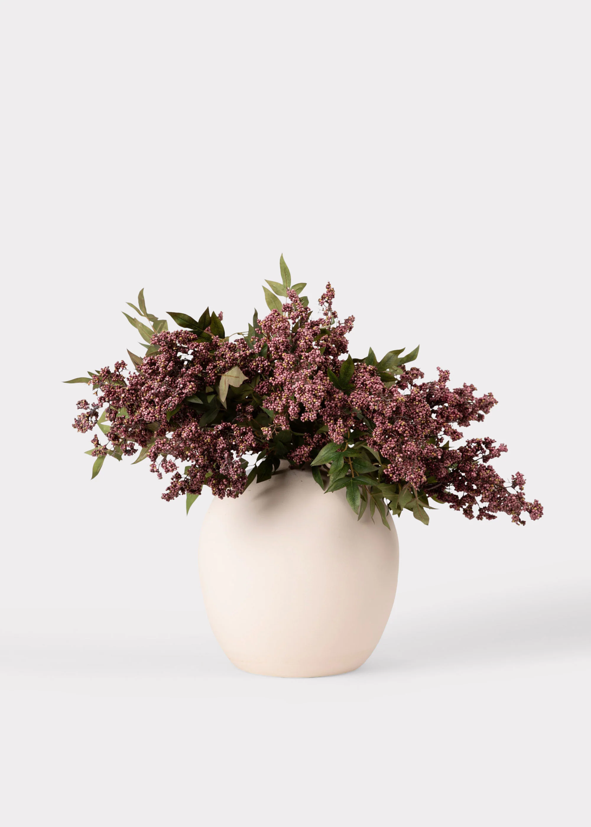 Afloral™ Large Vase in Matte Bailey Cream - 10.75" - Image 3