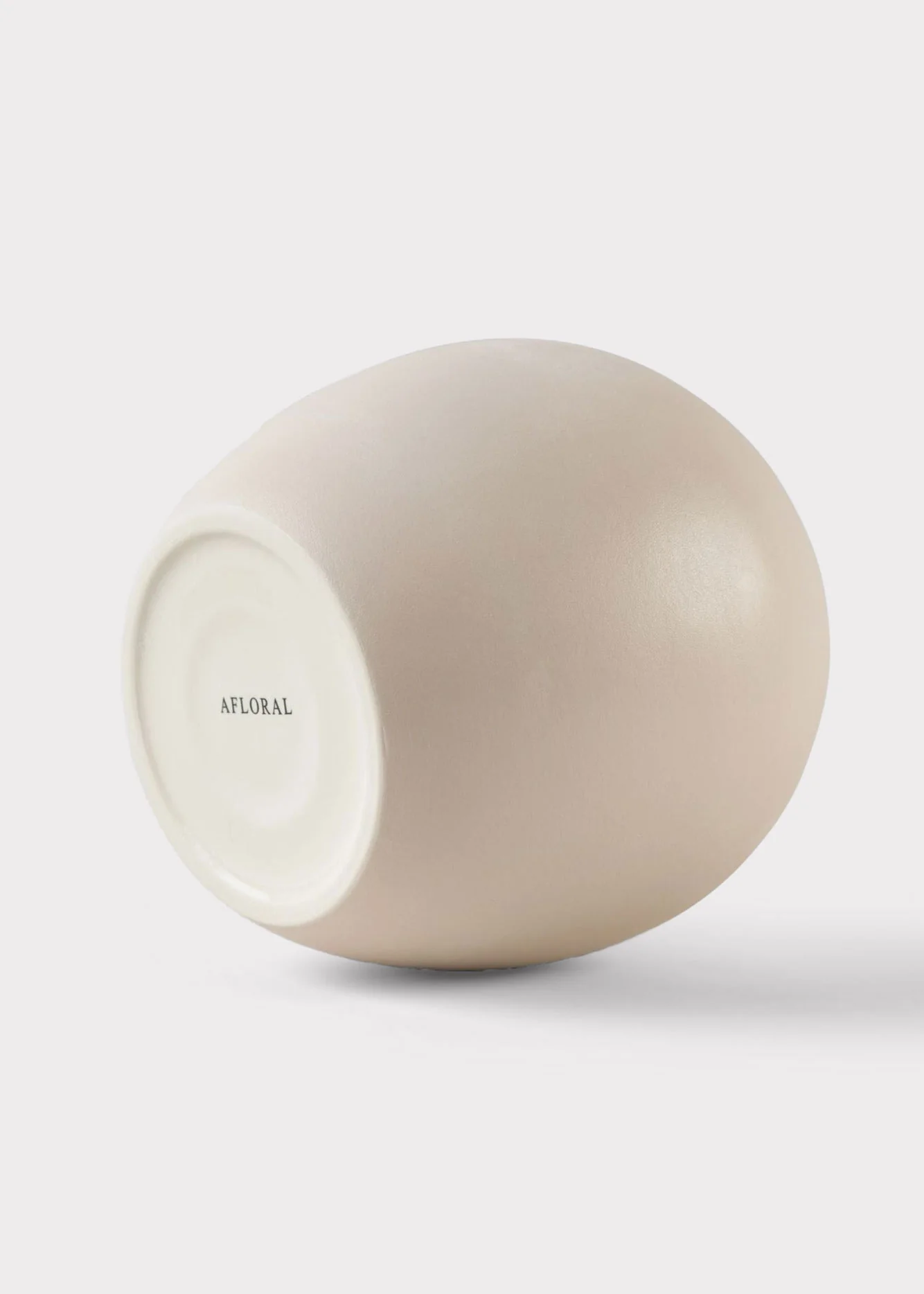 Afloral™ Large Vase in Matte Bailey Cream - 10.75" - Image 5