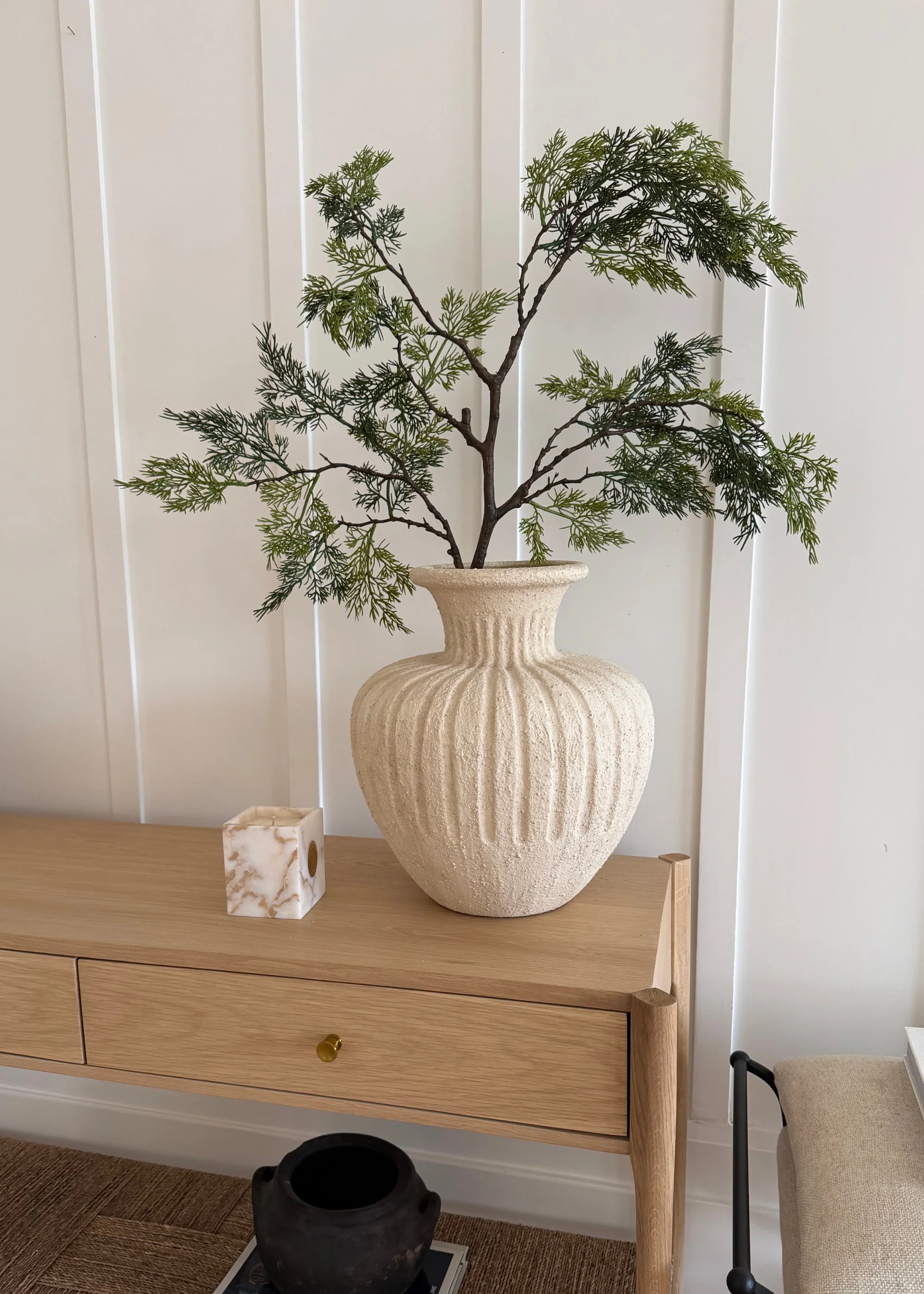 Deluxe Tall Artificial Cedar Branch - 43" - Image 4