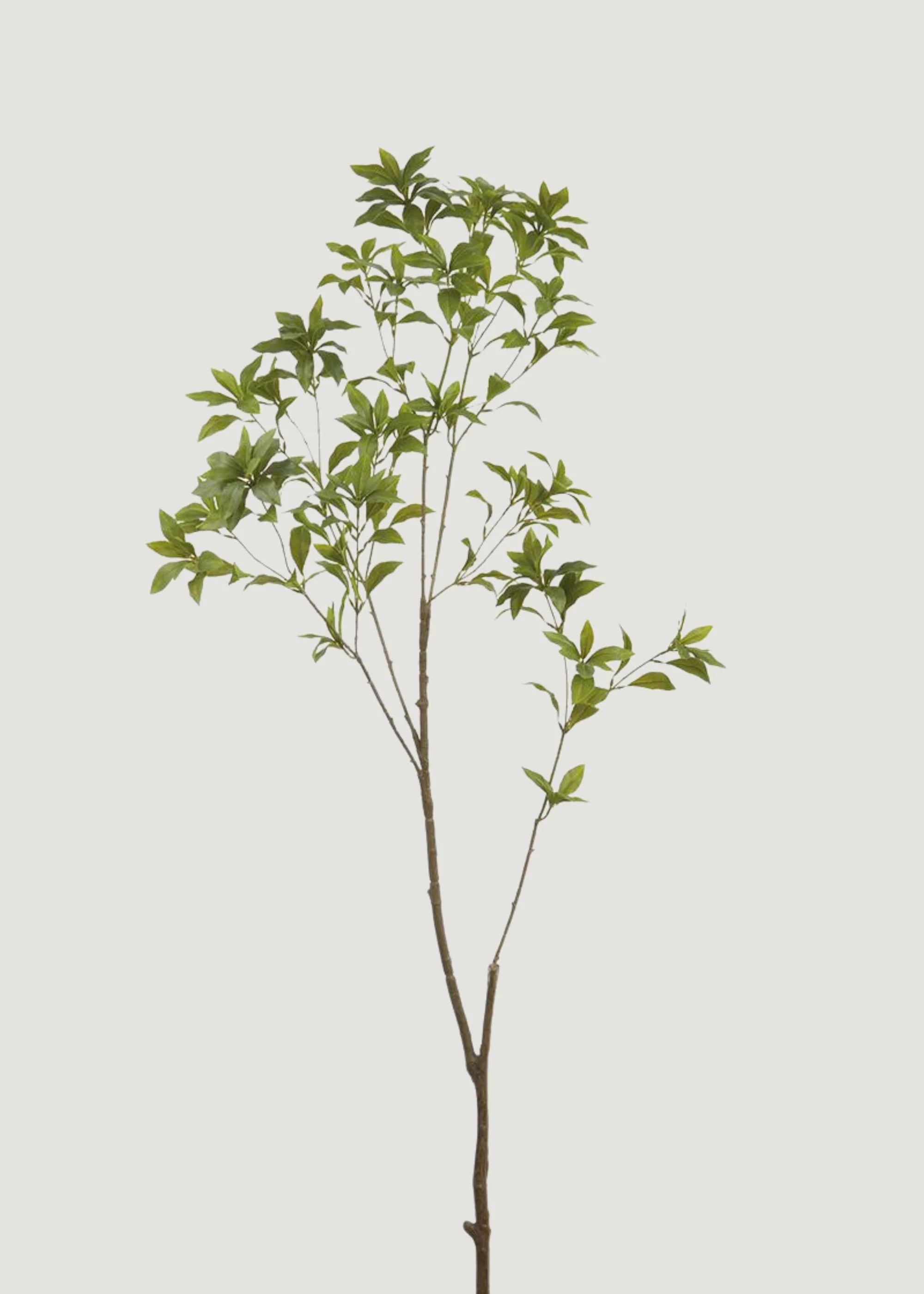 Deluxe Tall Japonica Fake Leaf Branch - 59" - Image 2
