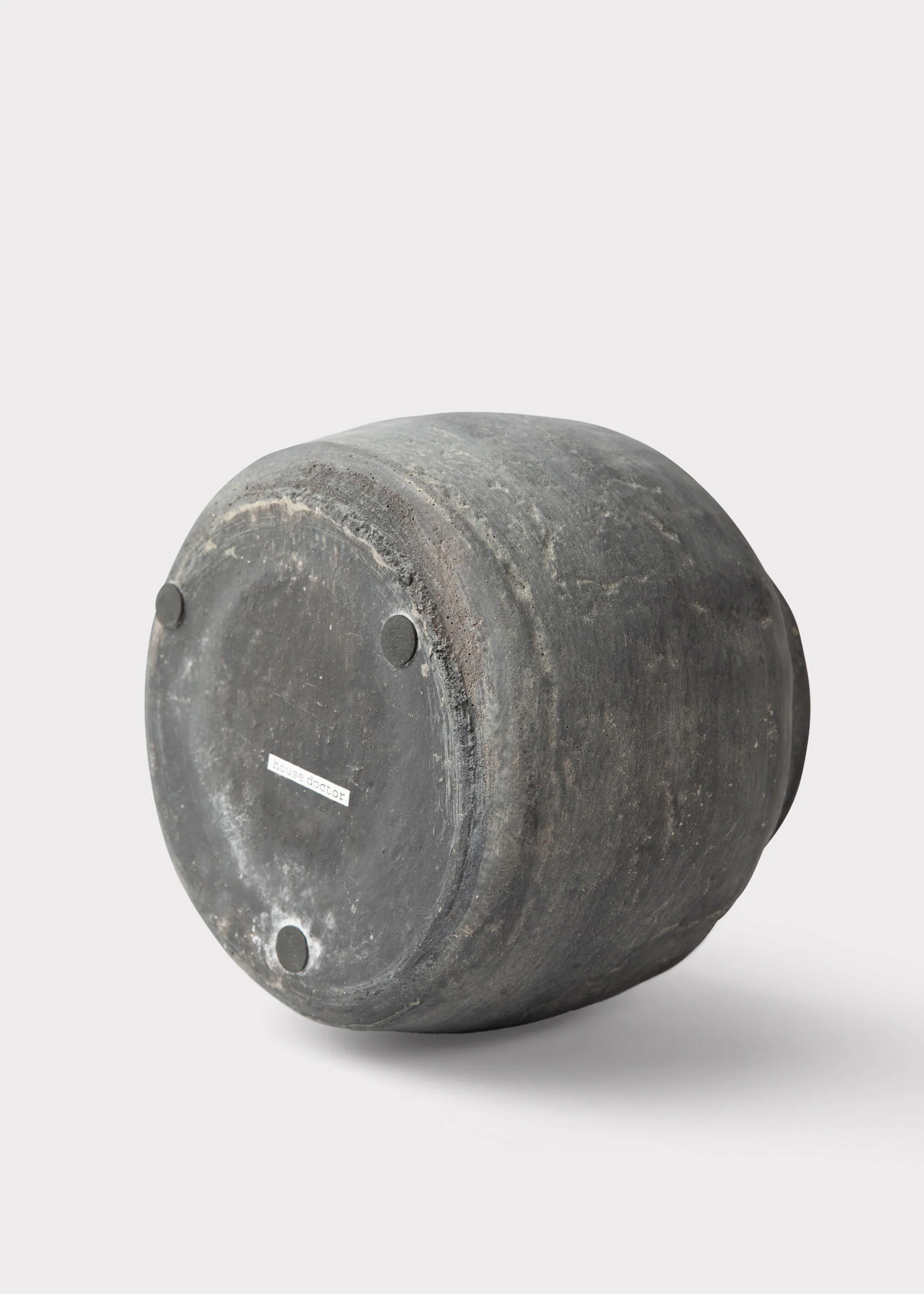 Distressed Rustic Concrete Vase - 7" - Image 6