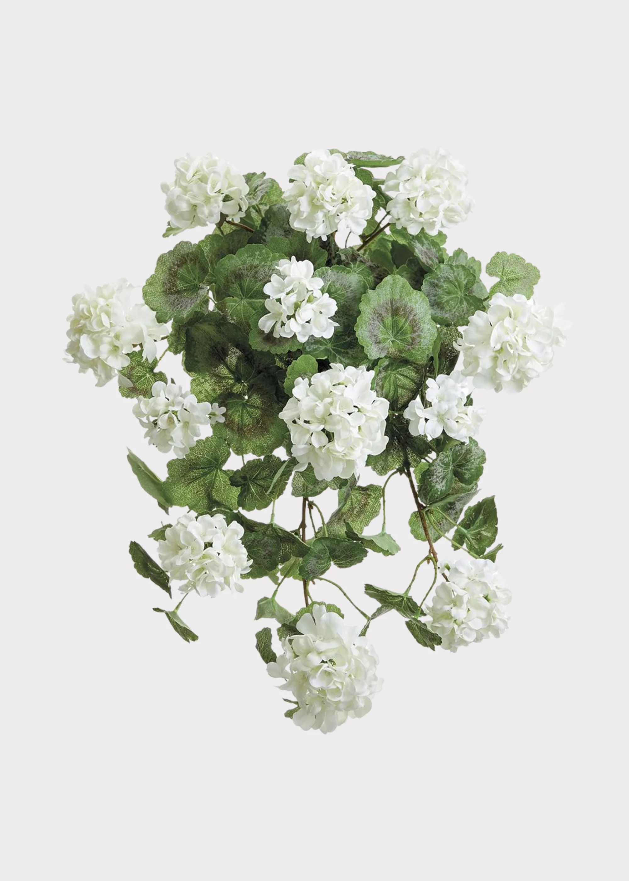 Fake Geranium Indoor/Outdoor Water Resistant Bush - 22"