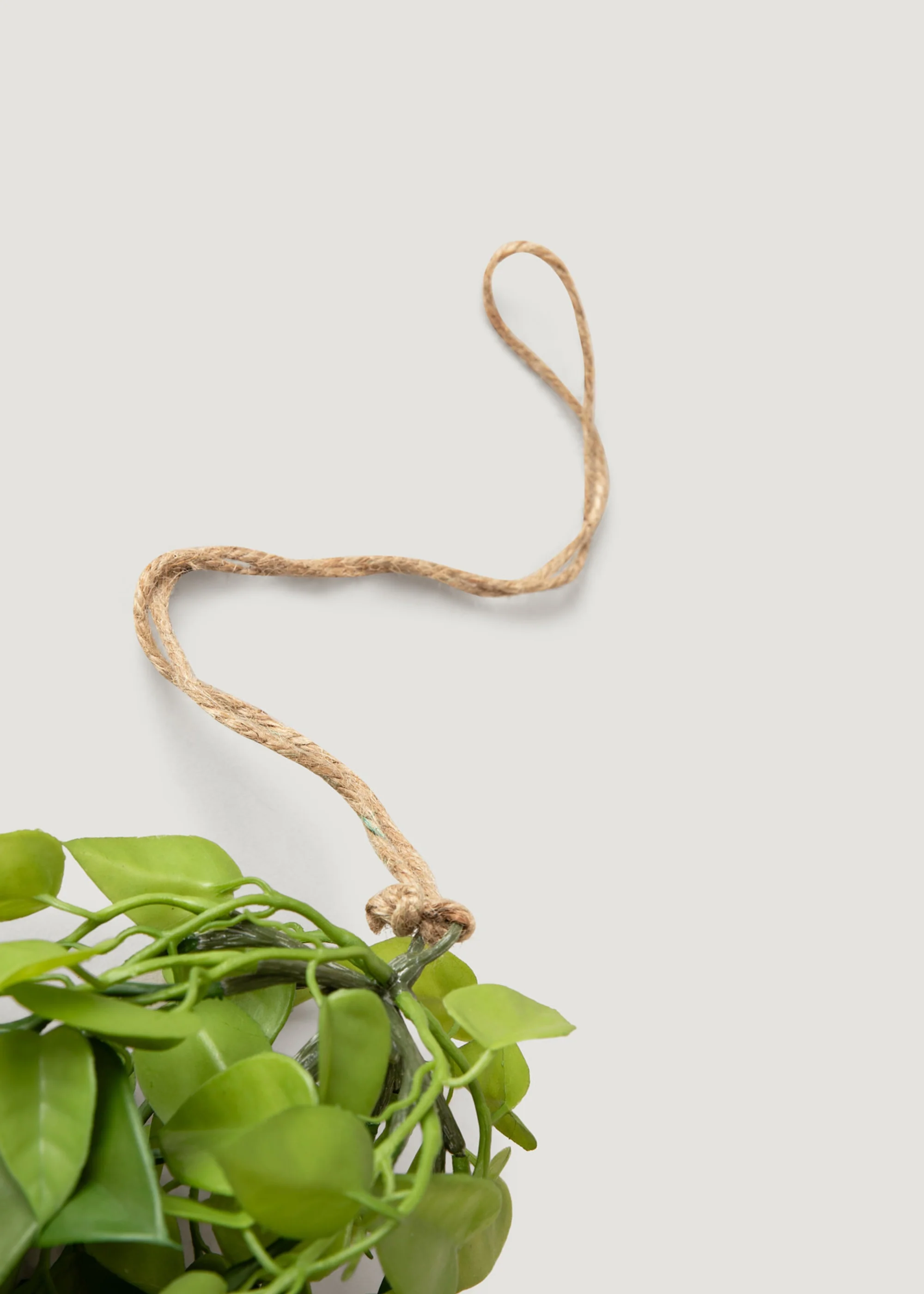 Artificial Plants Hanging Philodendron Bush - 32" - Image 3