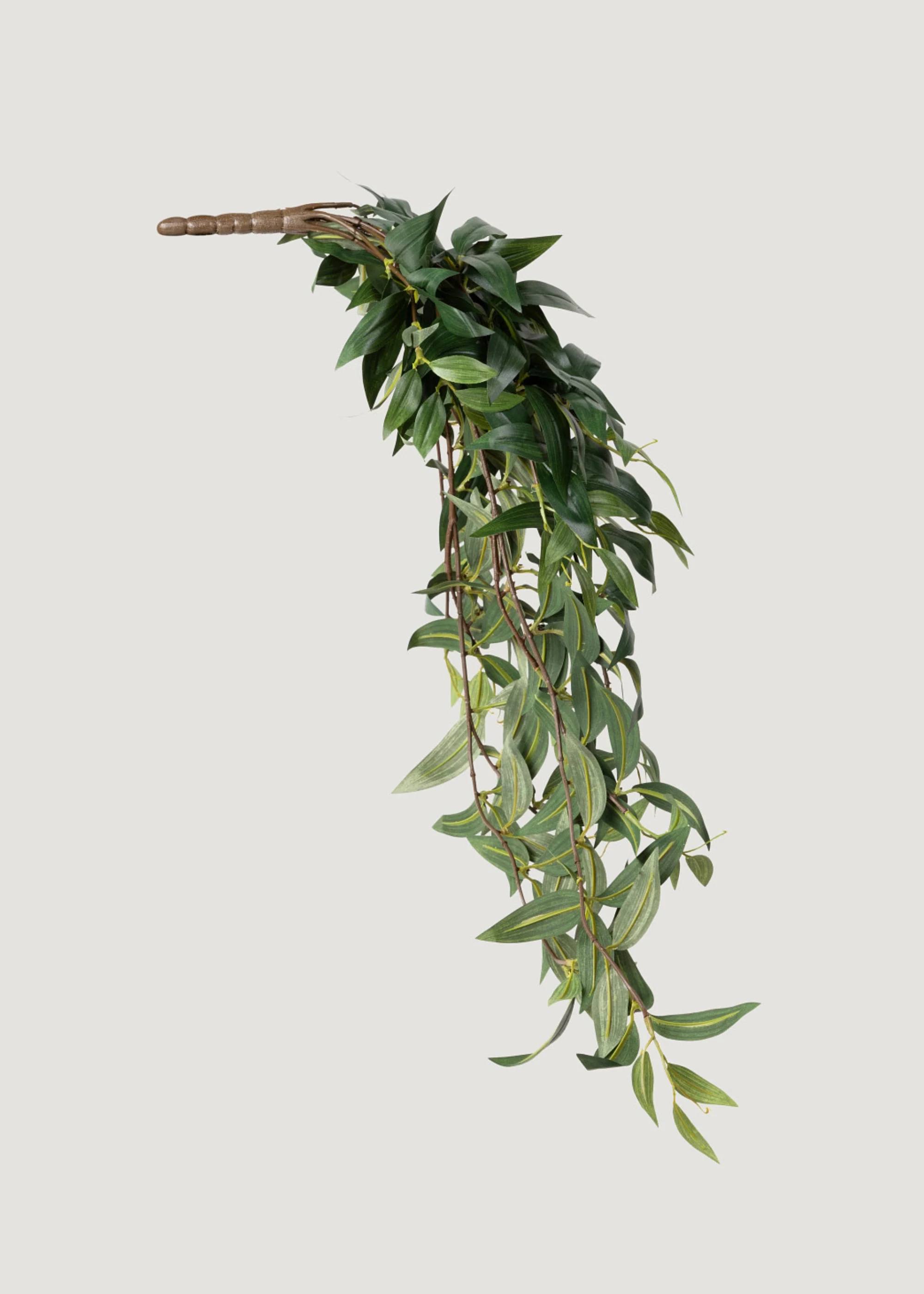 Fake Ruscus Leaf Hanging Plant - 31" - Image 5