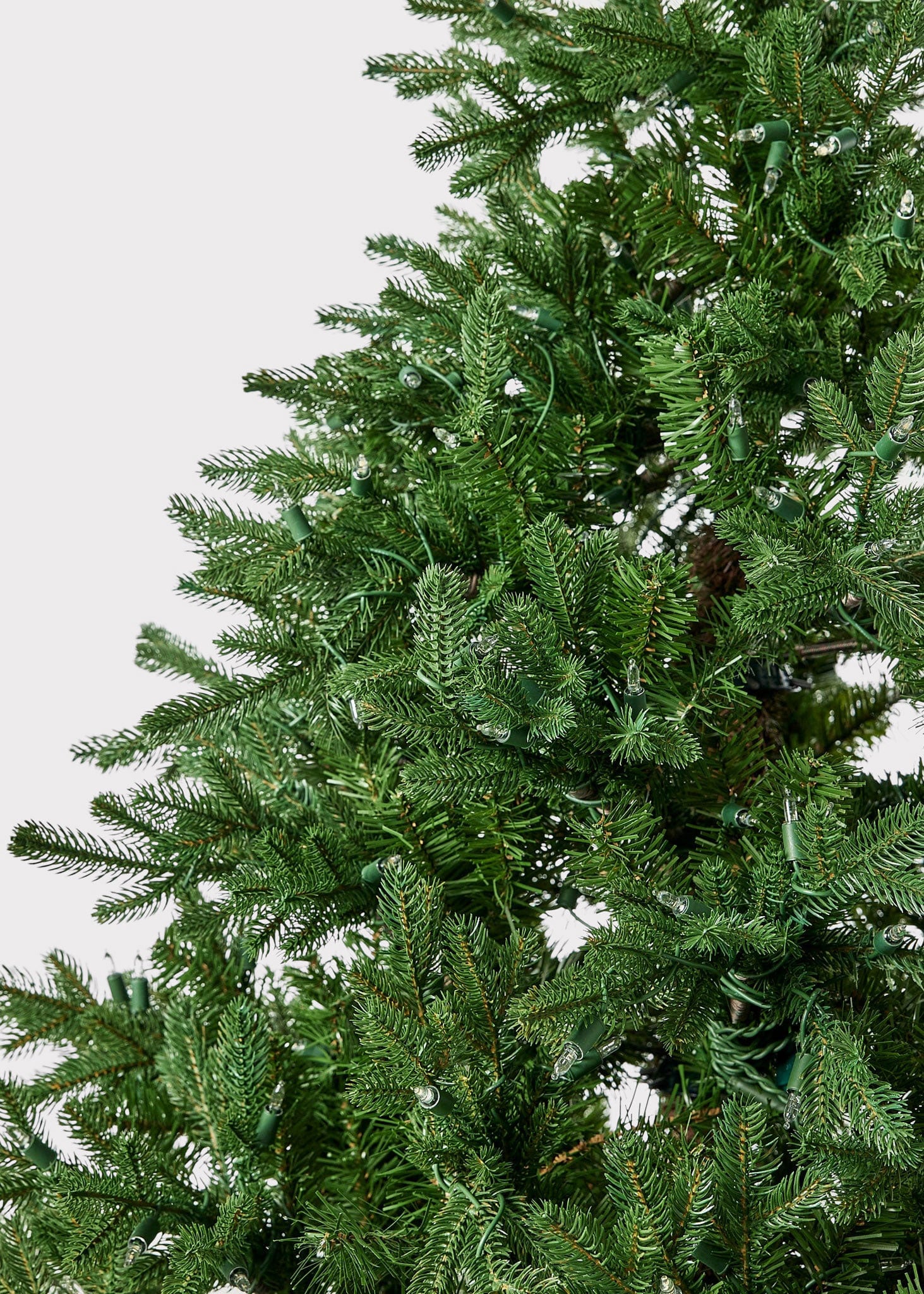 Faux Noble Fir Pre-Lit LED Christmas Tree with White Lights 7.5' - Image 4