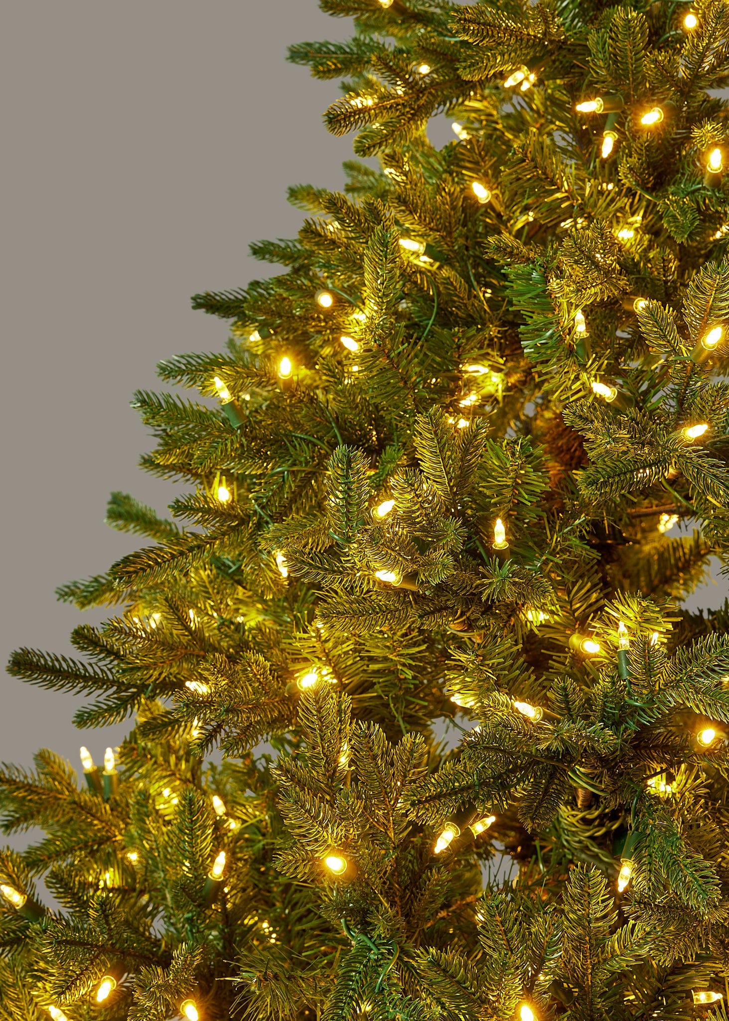 Faux Noble Fir Pre-Lit LED Christmas Tree with White Lights 7.5' - Image 5