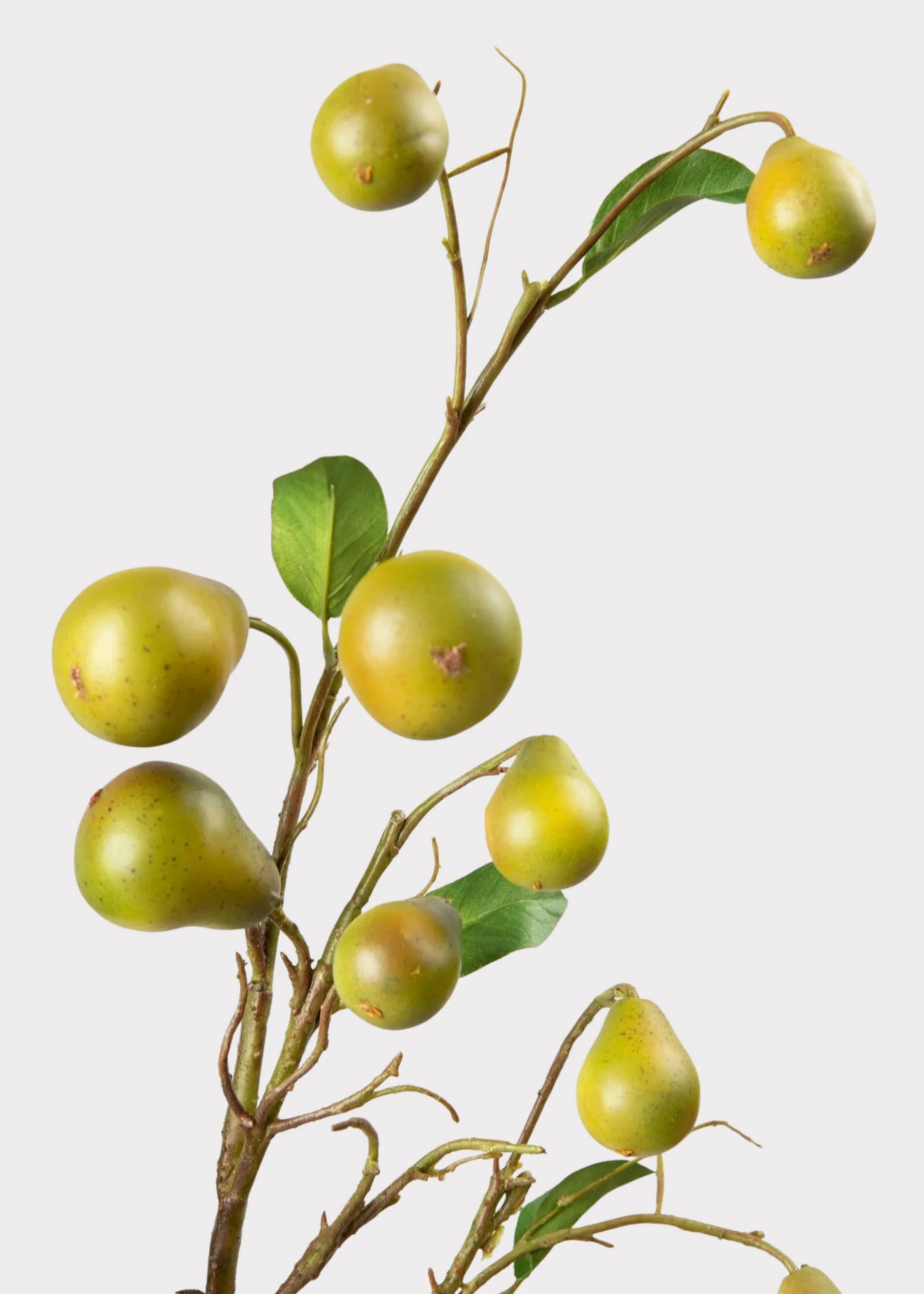 Faux Pear Fruit Branch - 39" - Image 4