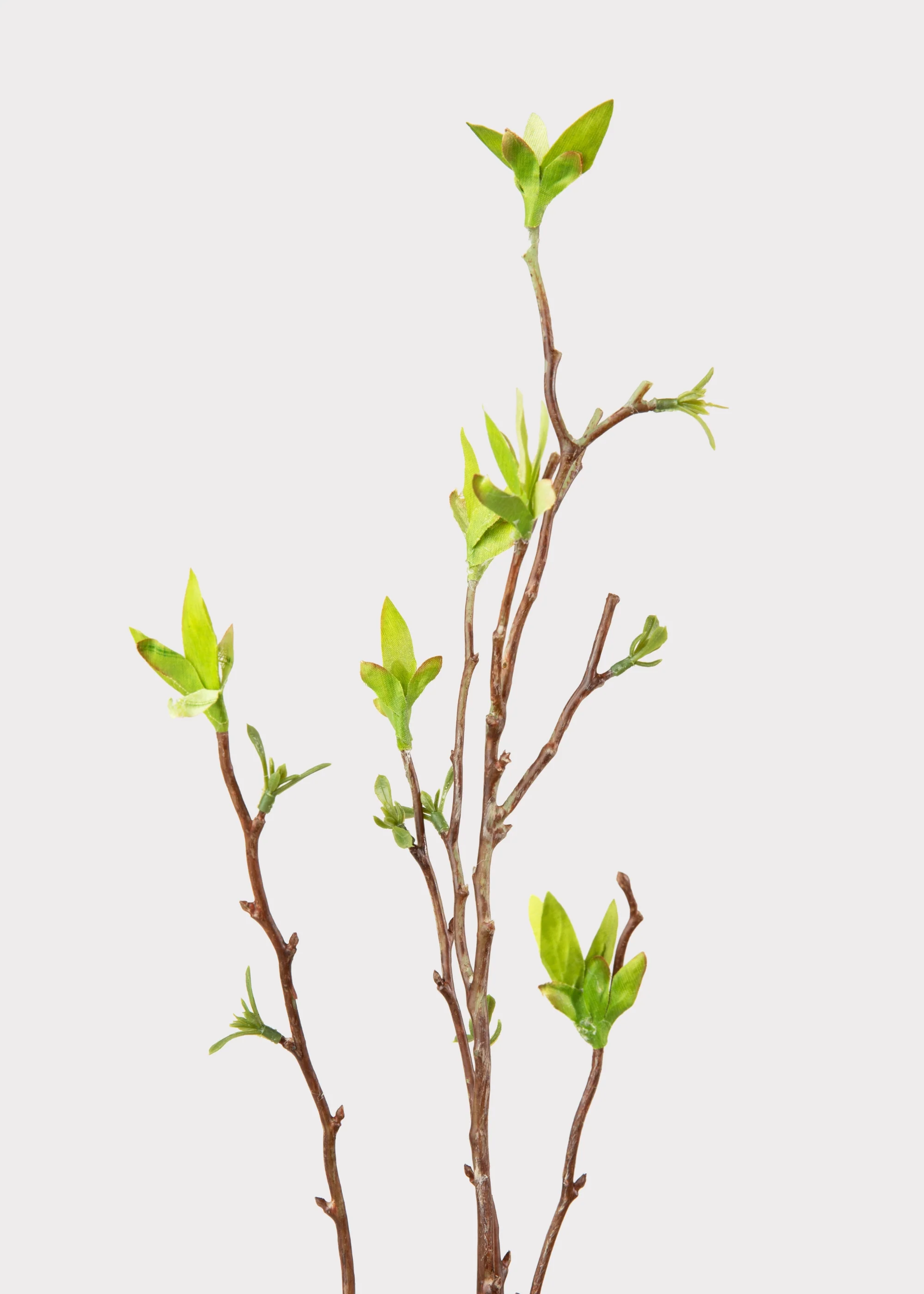 Green Artificial Budding Spring Willow Branch - 41" - Image 2