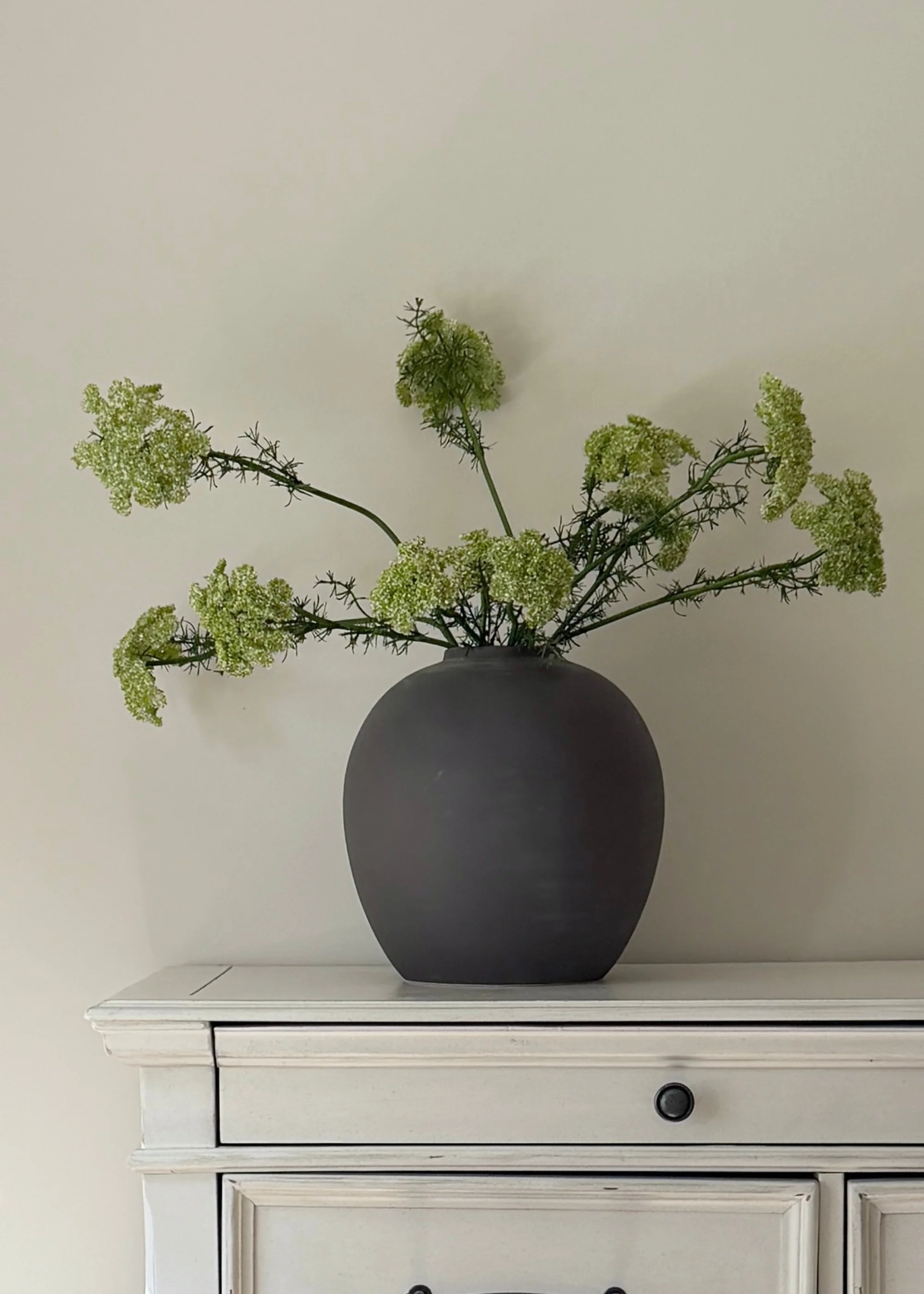 Green Artificial Dill Wildflower Branch - 33" - Image 2