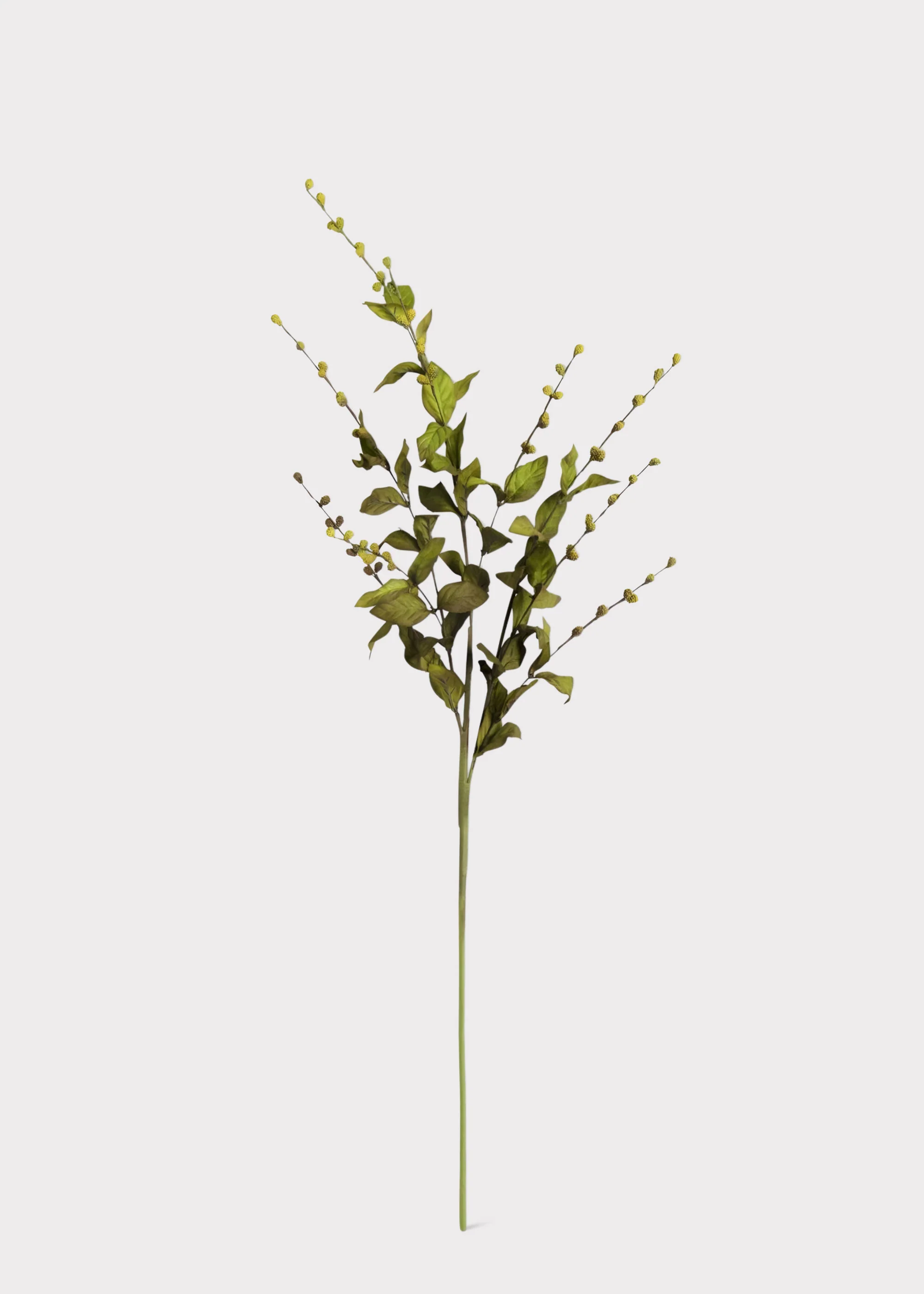 Green Artificial European Beech Foliage Branch - 35" - Image 2