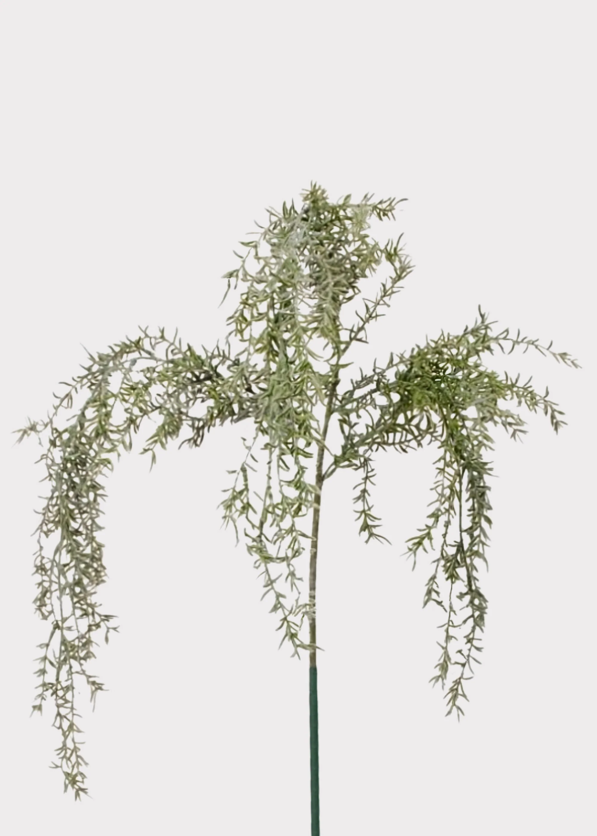 Grey Green Natural Touch Fake Rosemary Herb Hanging Bush - 36"