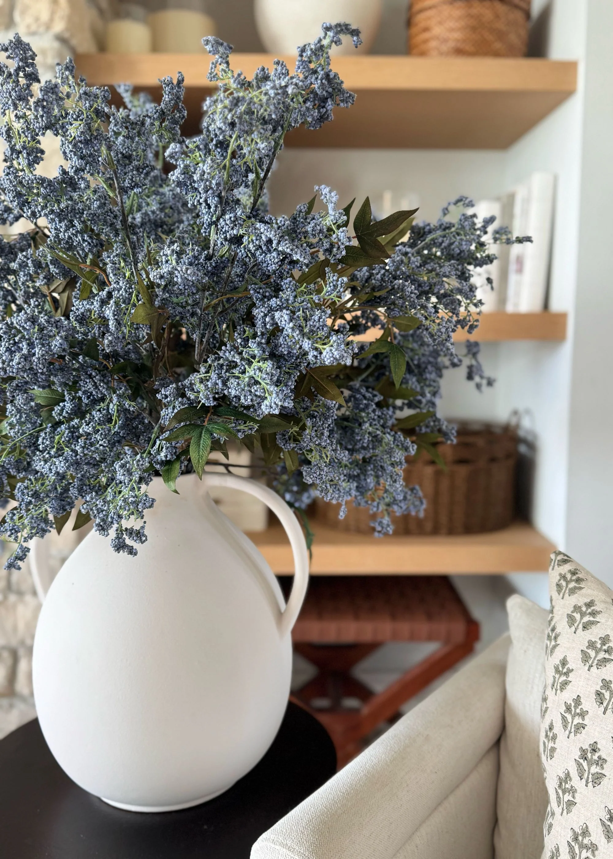 Large Blue Wild Plum Berry Design - Image 3