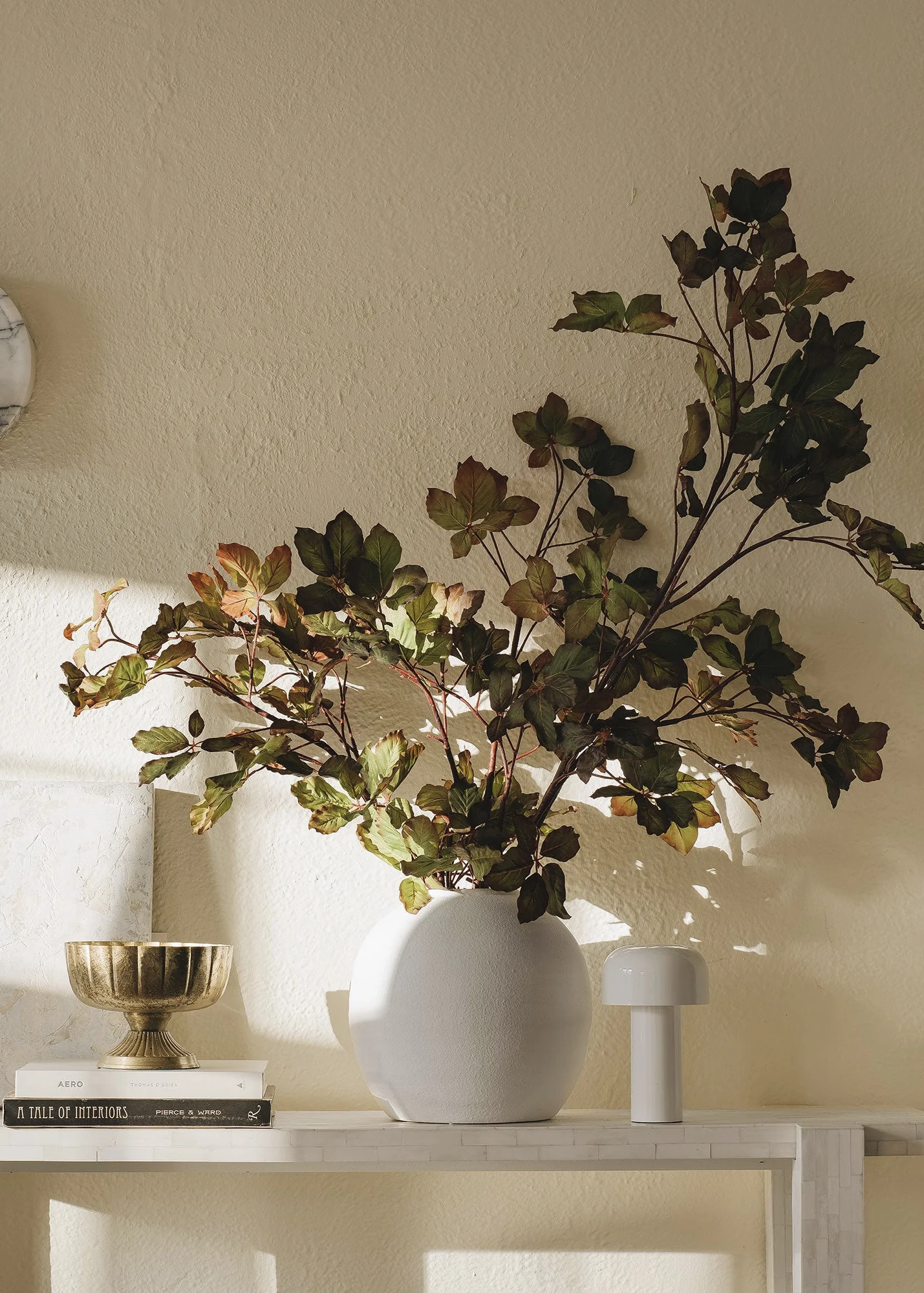 Large Chestnut Branch with Compote Accent Design - Image 2