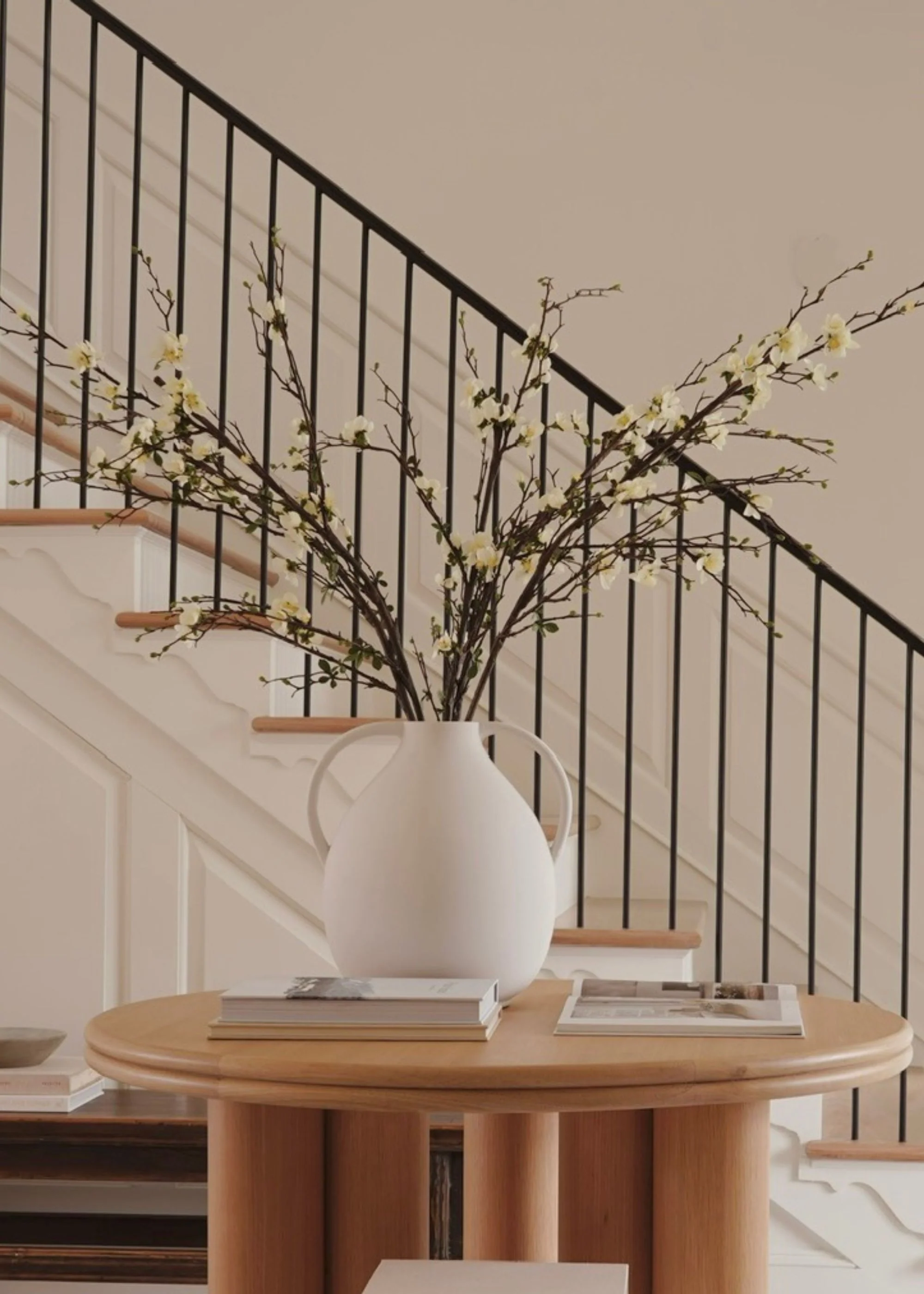 Large Cream Blossom Branch Design - Image 3