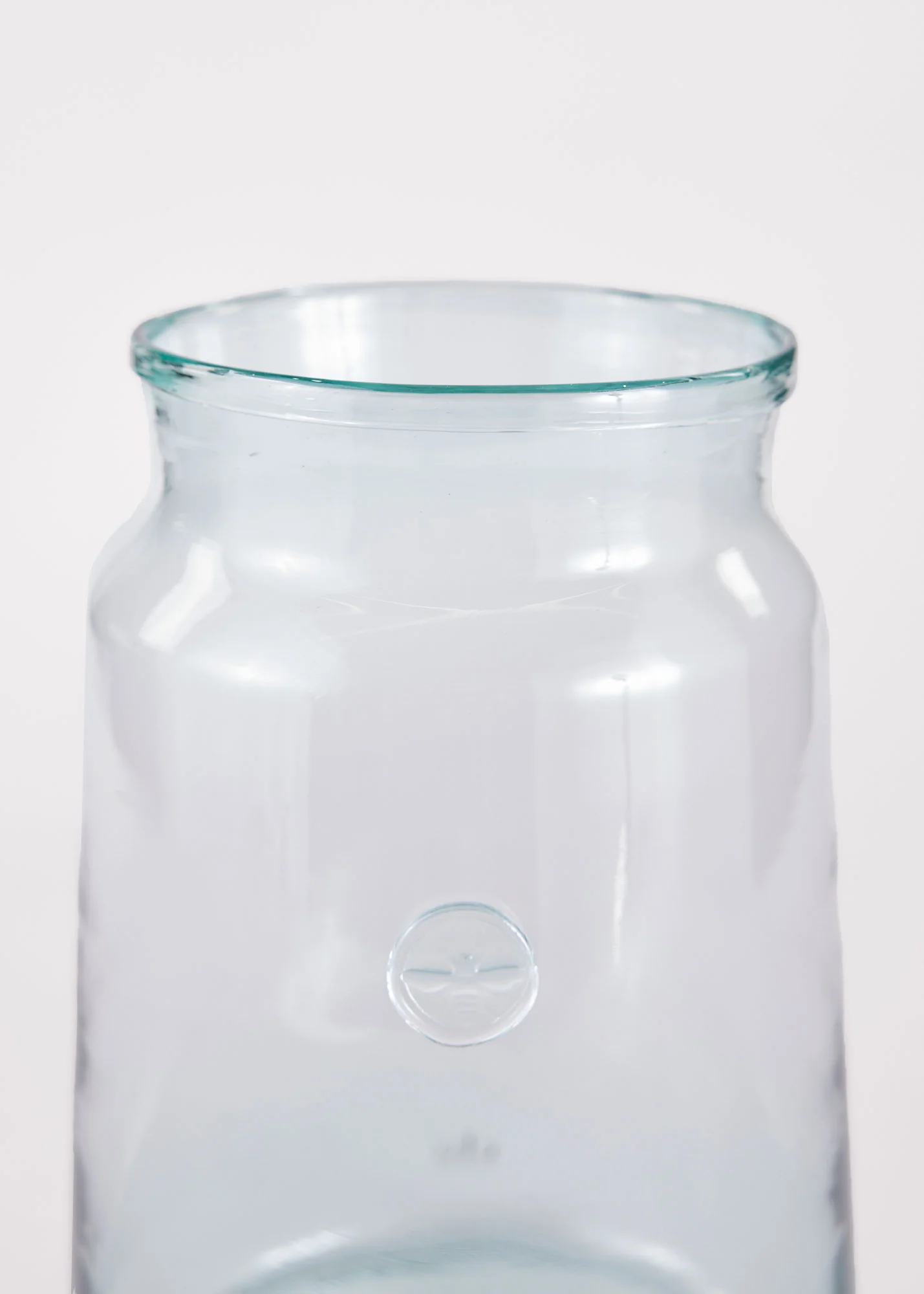 etúHOME Large French Mason Jar Vase - 14.25" Tall - Image 4