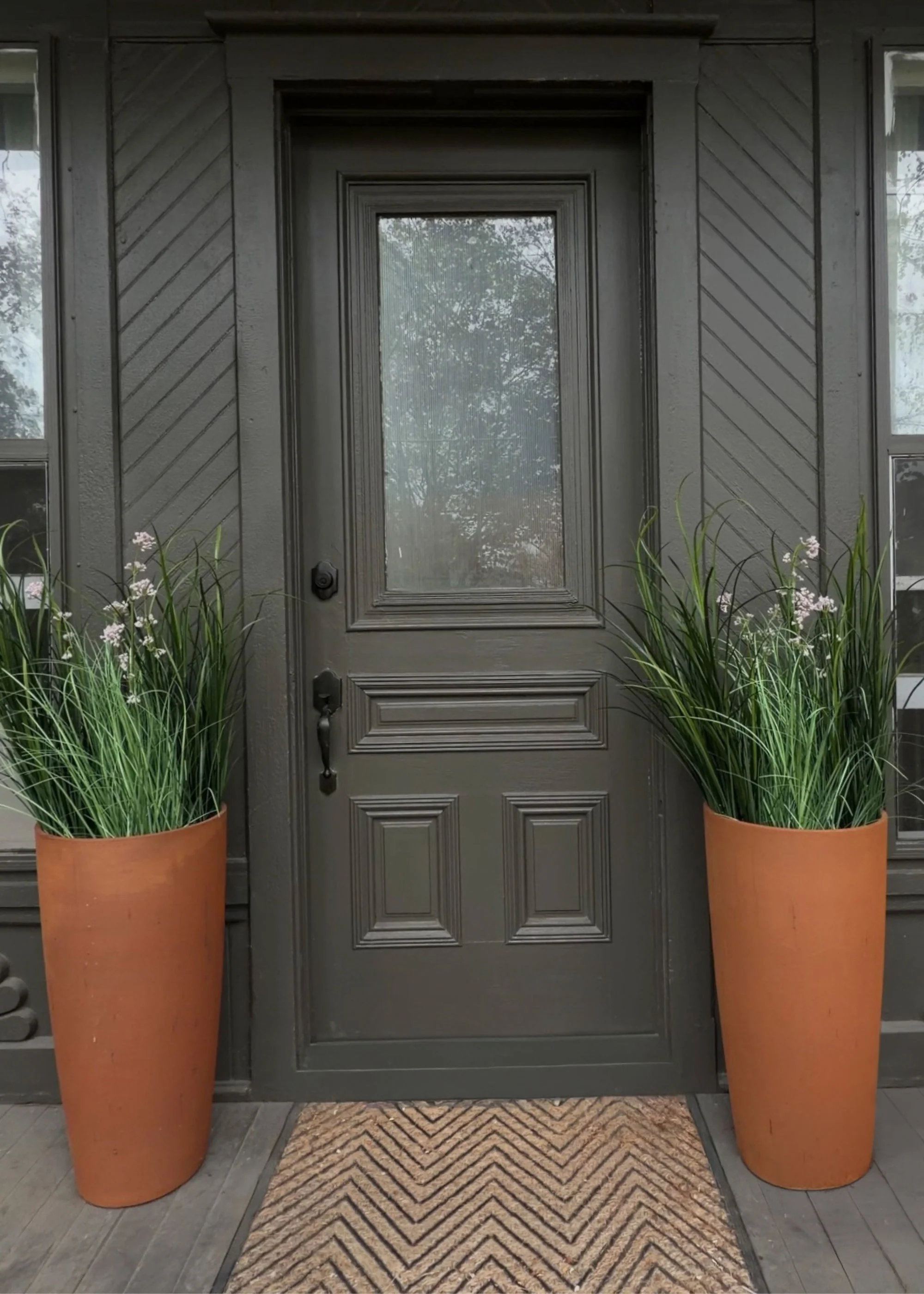 UV Treated Fake Plants Indoor/Outdoor Tall Grass Bush - 36" - Image 5