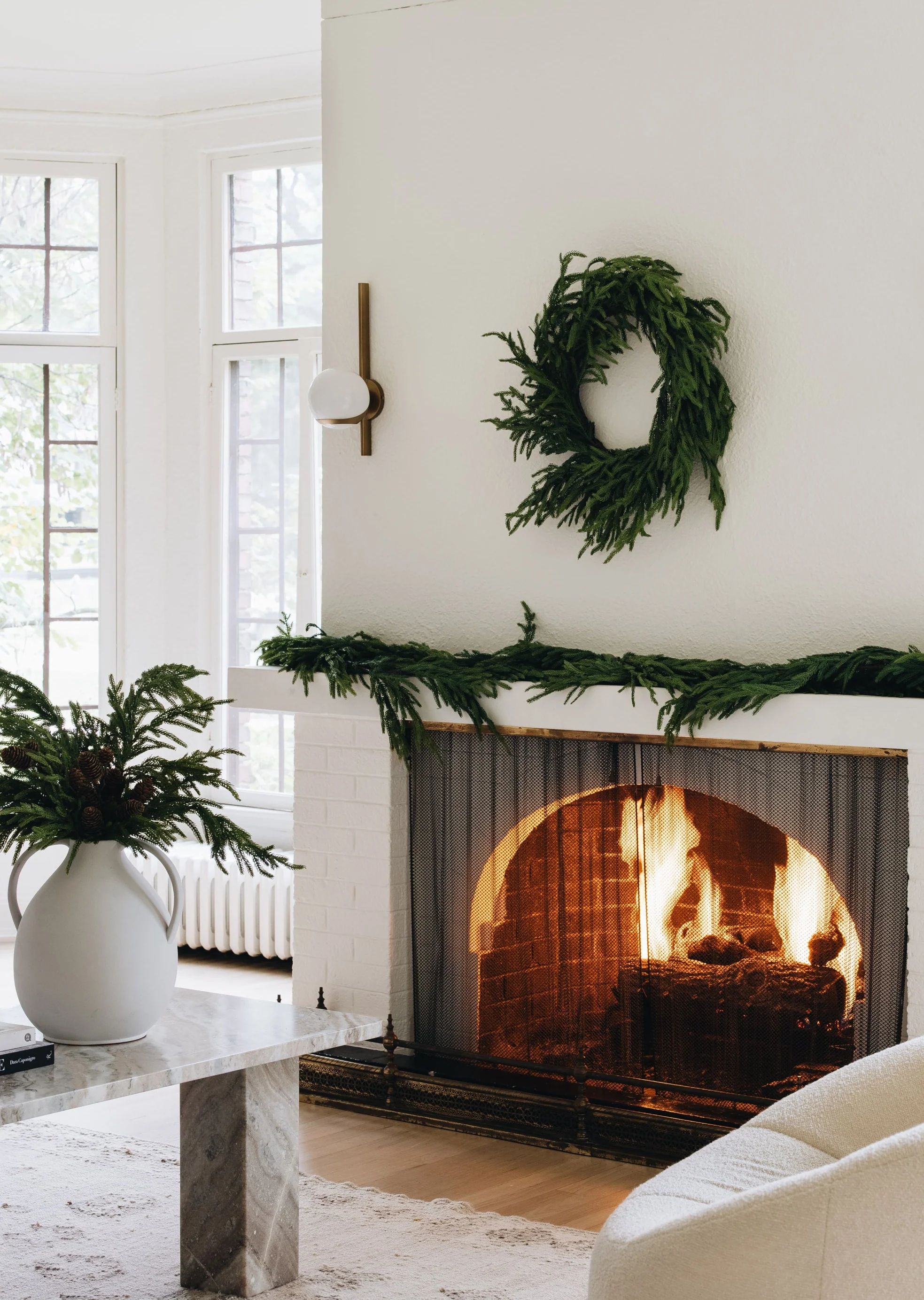 SAVE - Afloral™ Real Touch Norfolk Pine Garland - 60" - Image 6