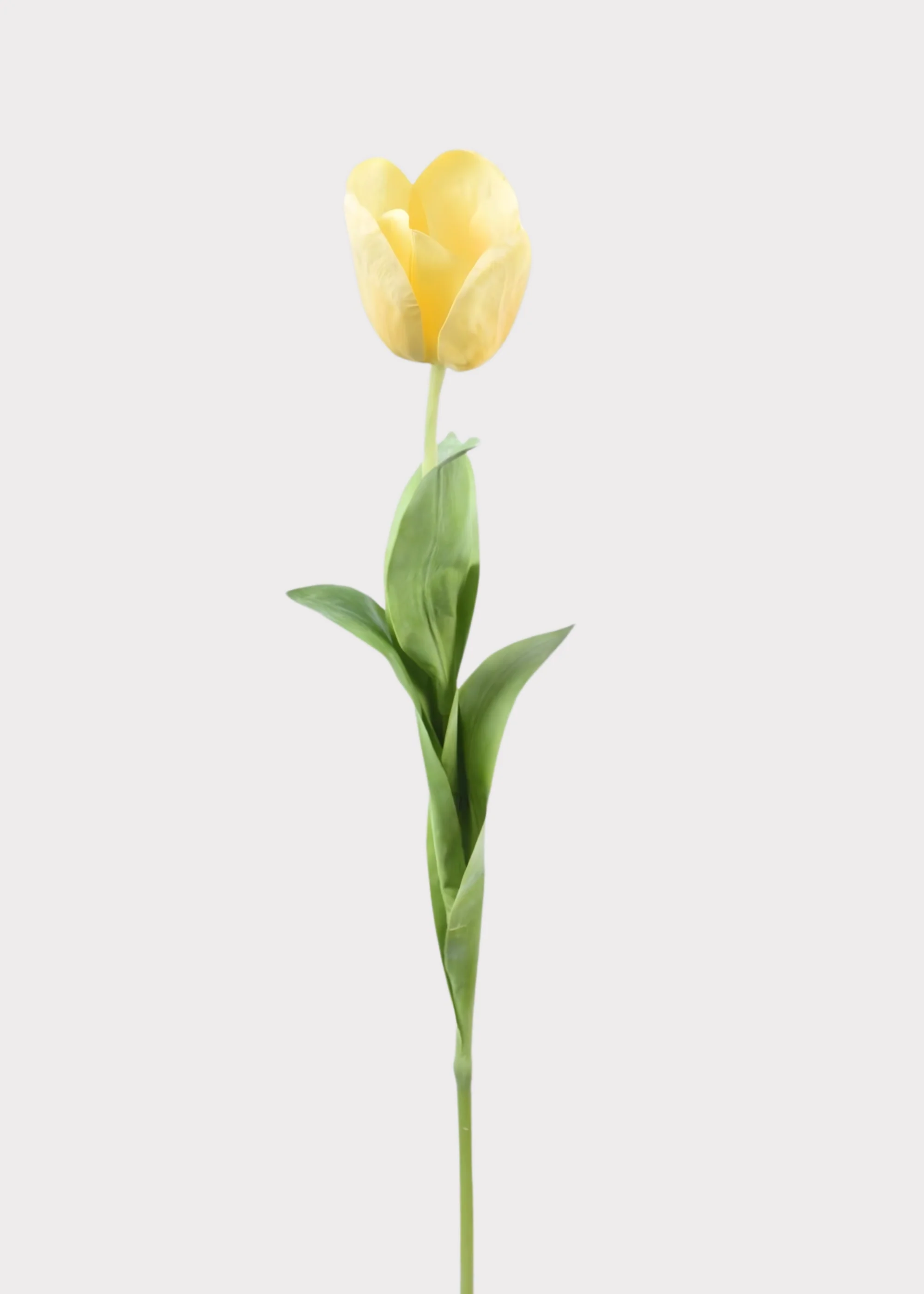 Natural Touch Tulip Fake Flower in Yellow - 43.5"