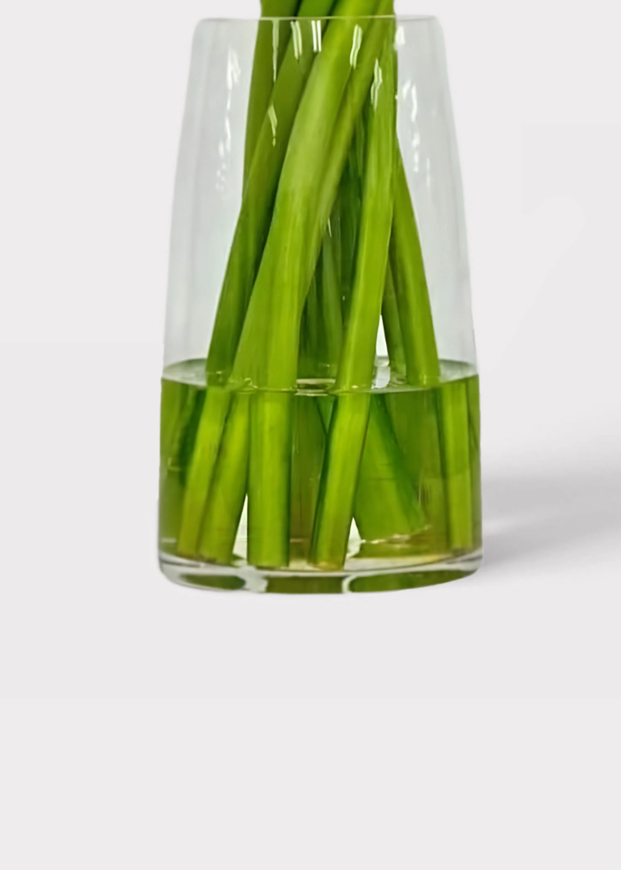 Orange Artificial Calla Lily Arrangement in Glass Vase - 30" - Image 4