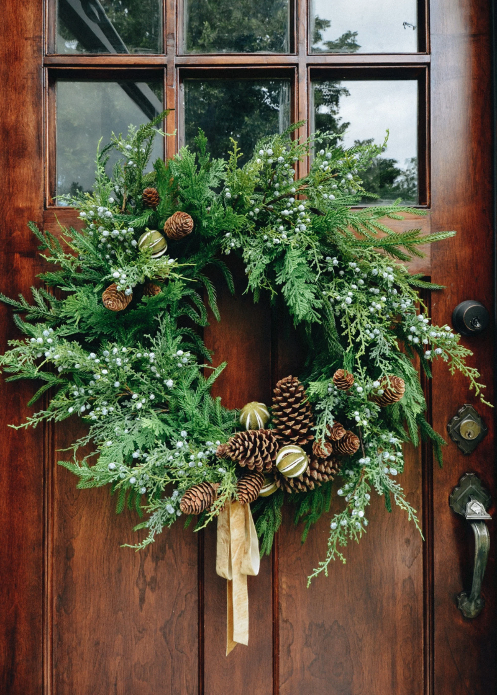 Artificial Pine Cone Branch Winter Decor - 28.5" - Image 6