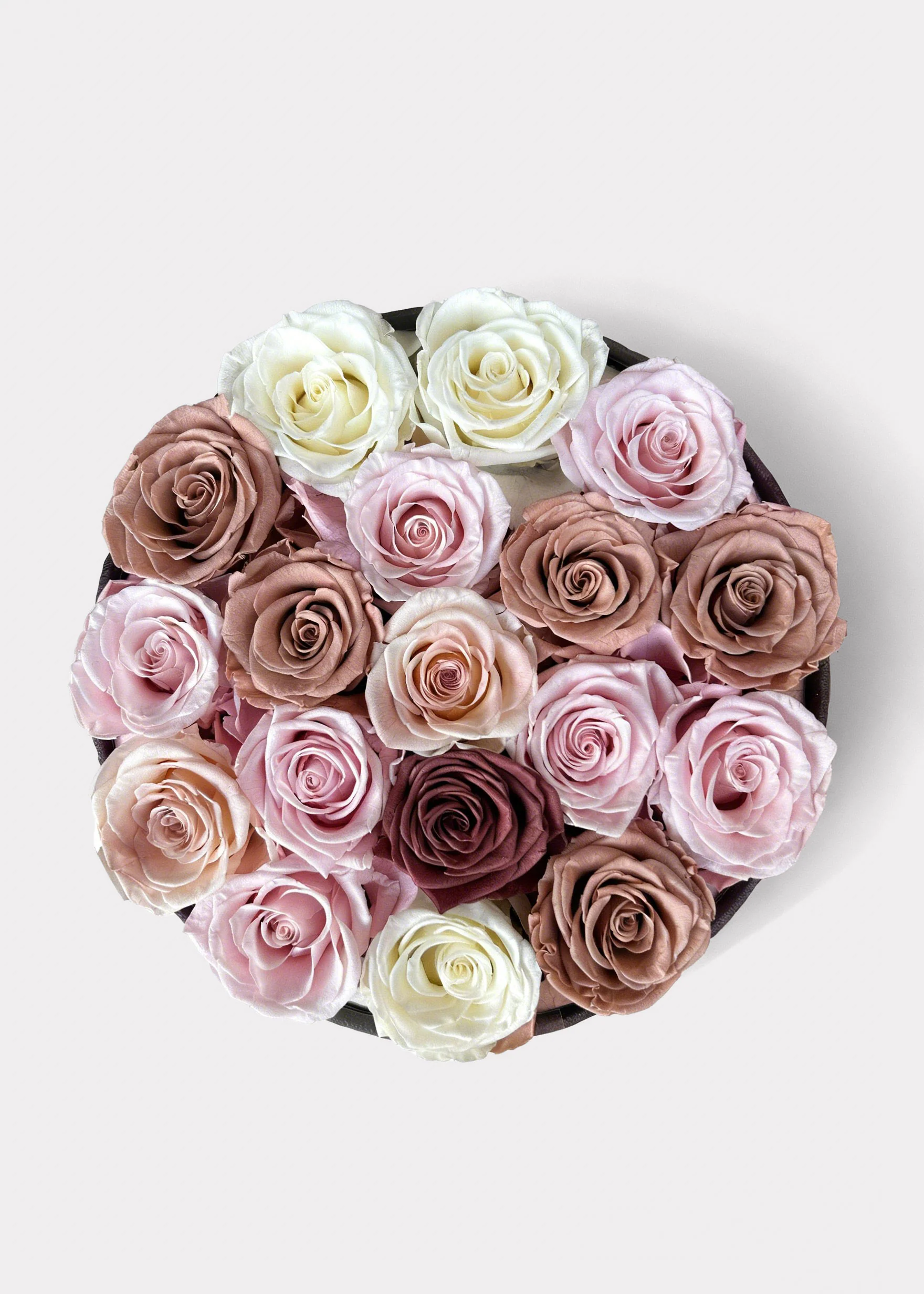 Afloral™ Preserved Rose Head Flower Gift Box - 18 Rose Heads - Image 2