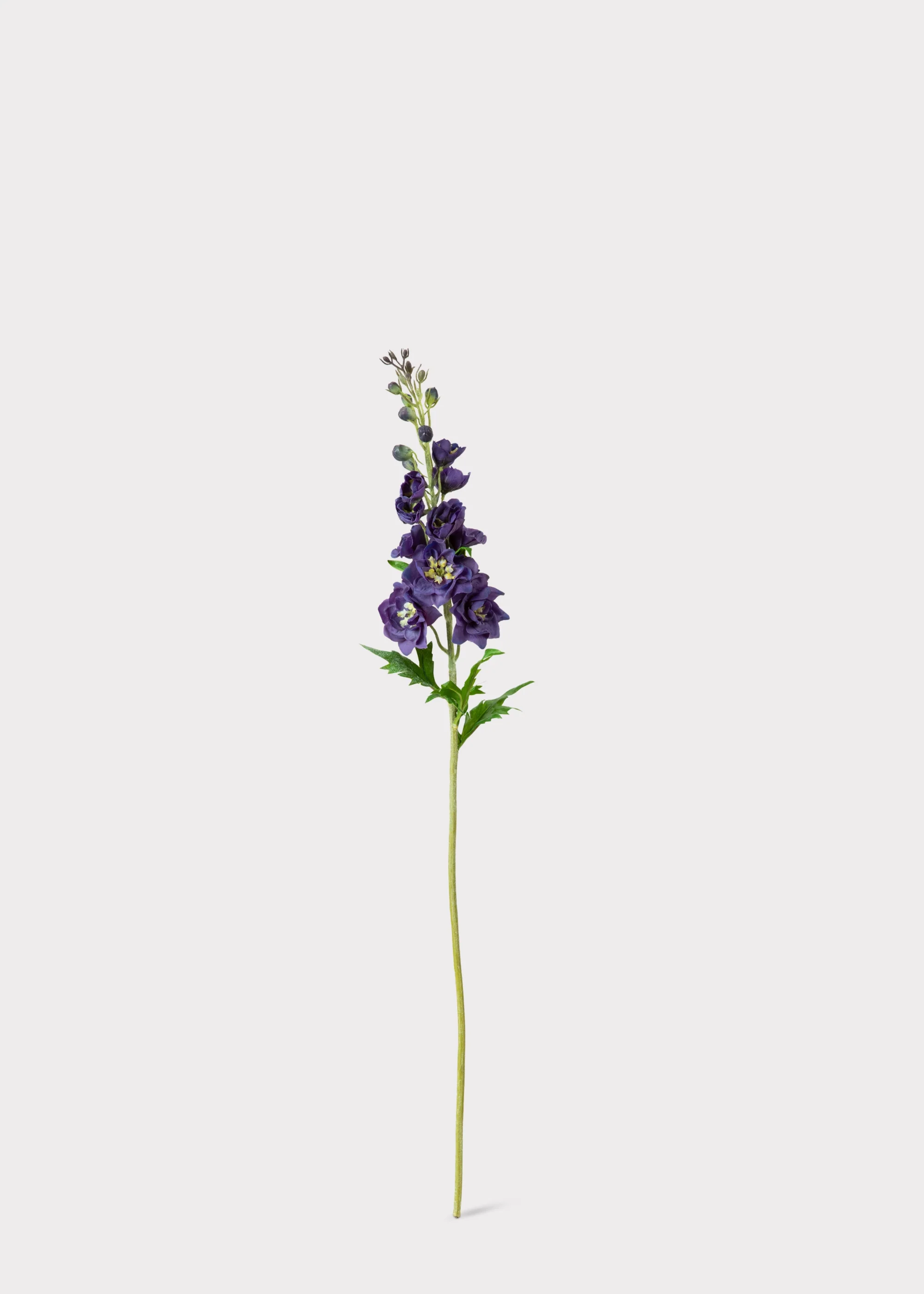 Purple Real Touch Delphinium Wildflower - 28" - Image 2