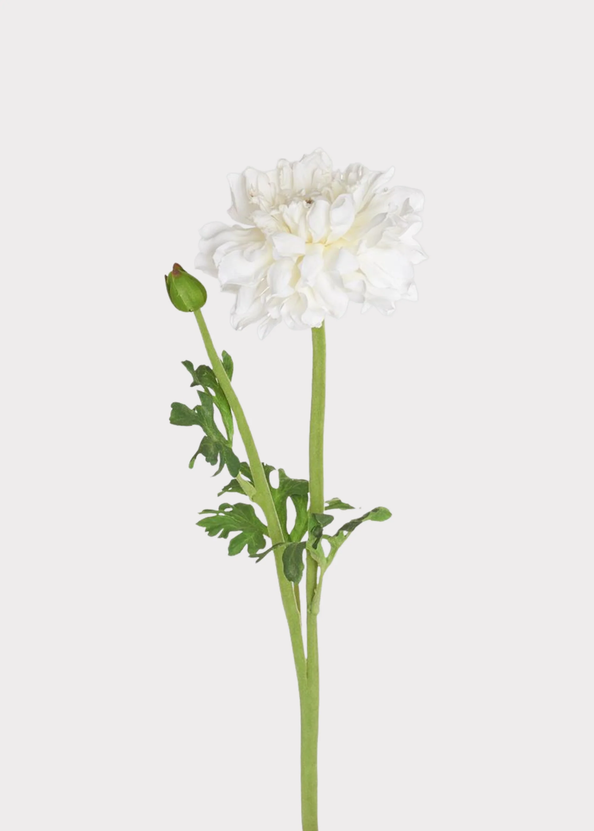 Ranunculus Fake Flower in White - 19"