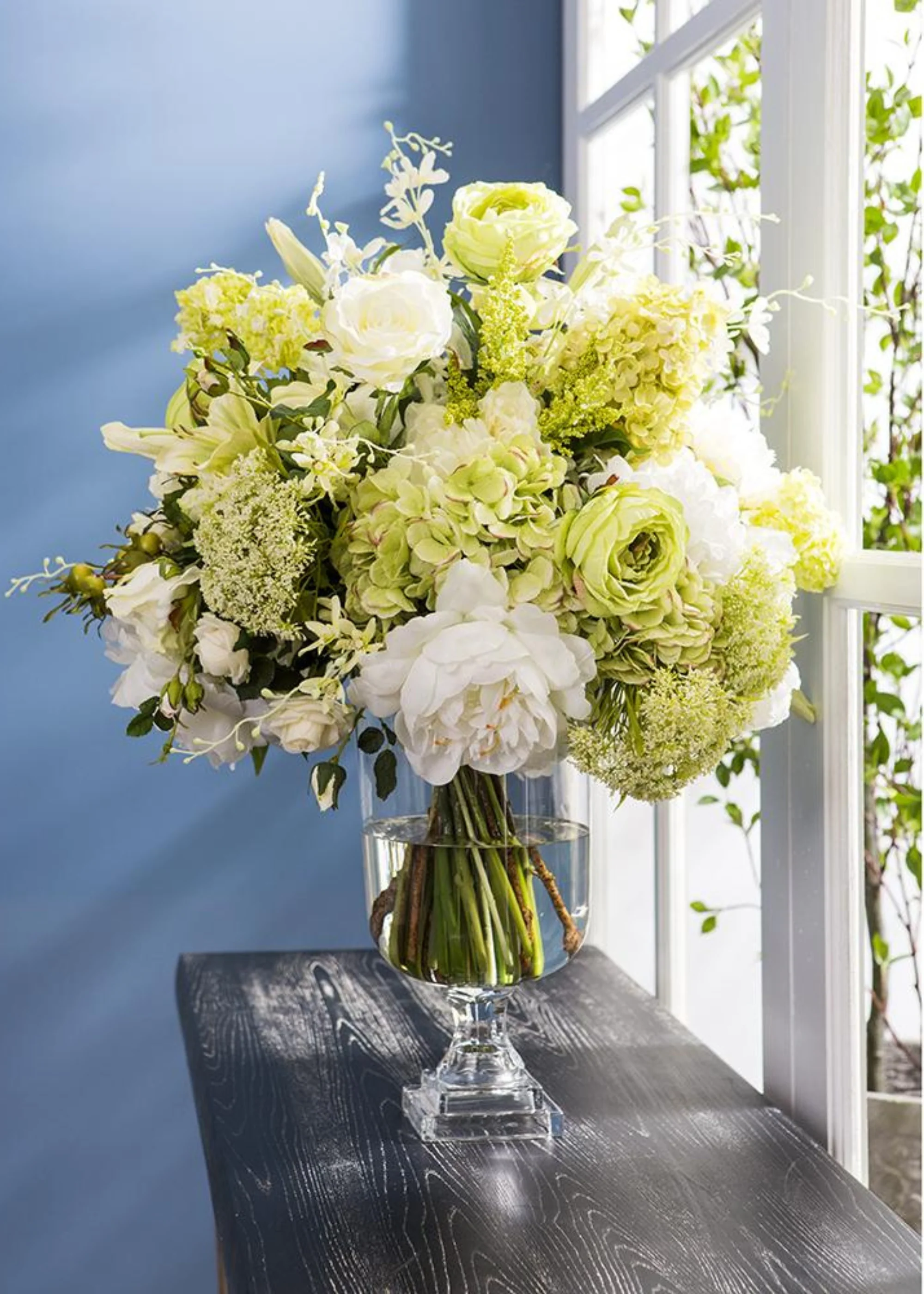 Tall Artificial Queen Anne's Lace Wildflower - 31" - Image 2