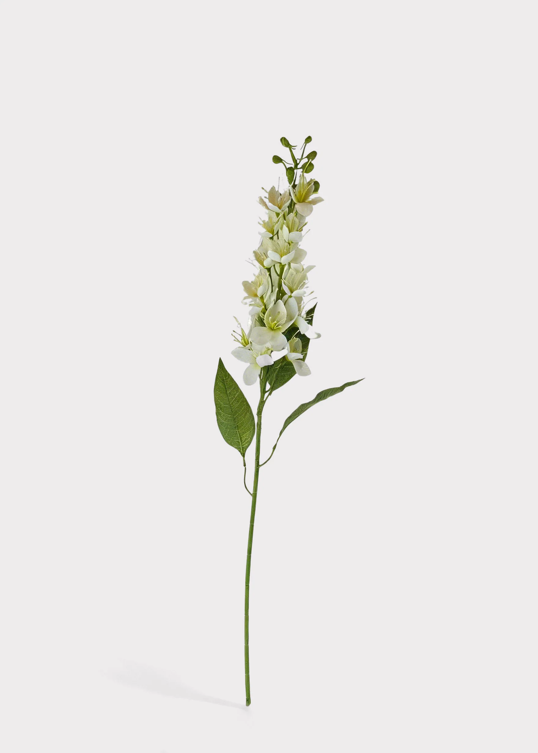 Tall White Honey Blossom Artificial Wildflower Stem - 32" - Image 3