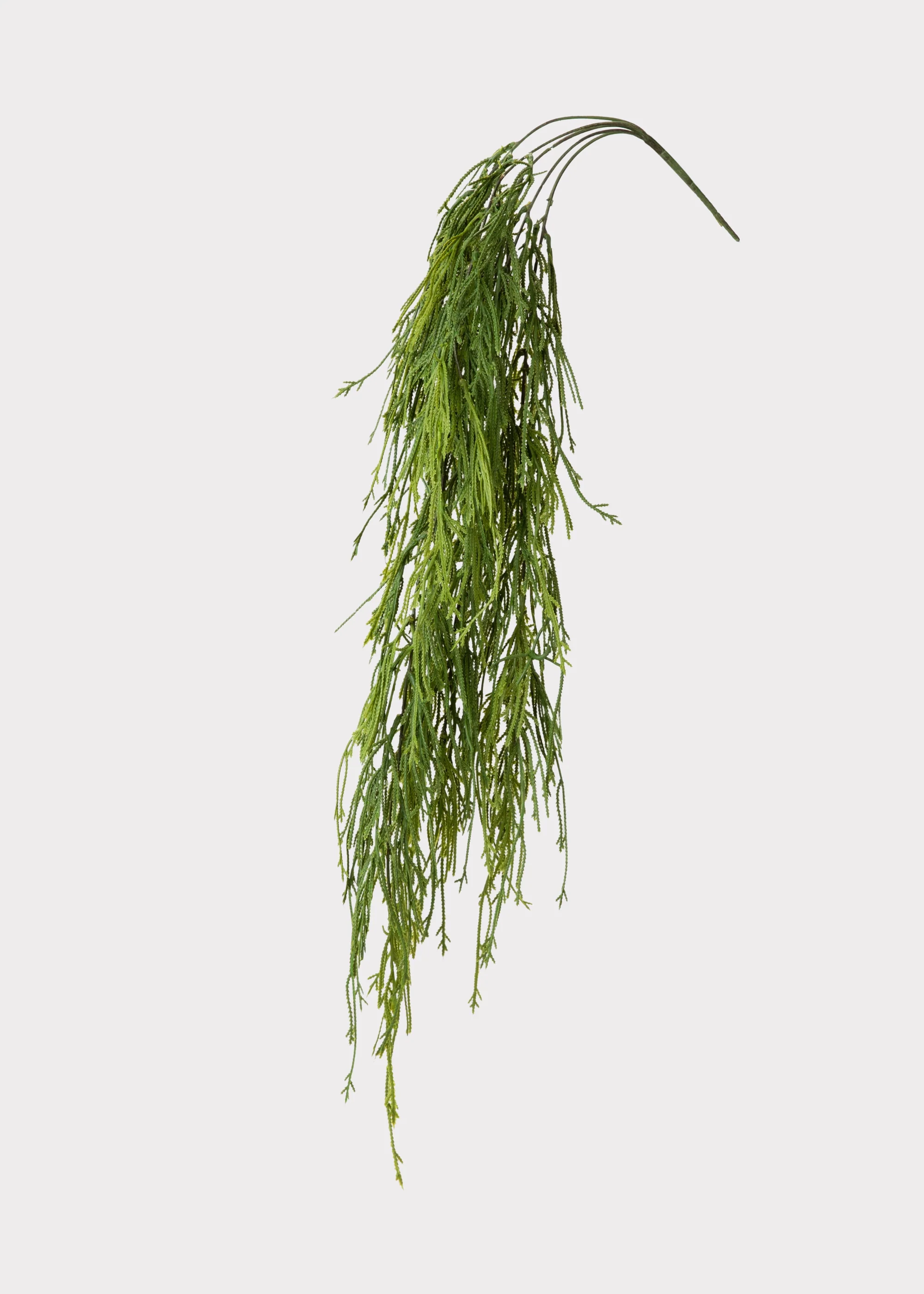 UV Treated Indoor/Outdoor Fake Hanging Moss Fern Plant - 38.5" - Image 4