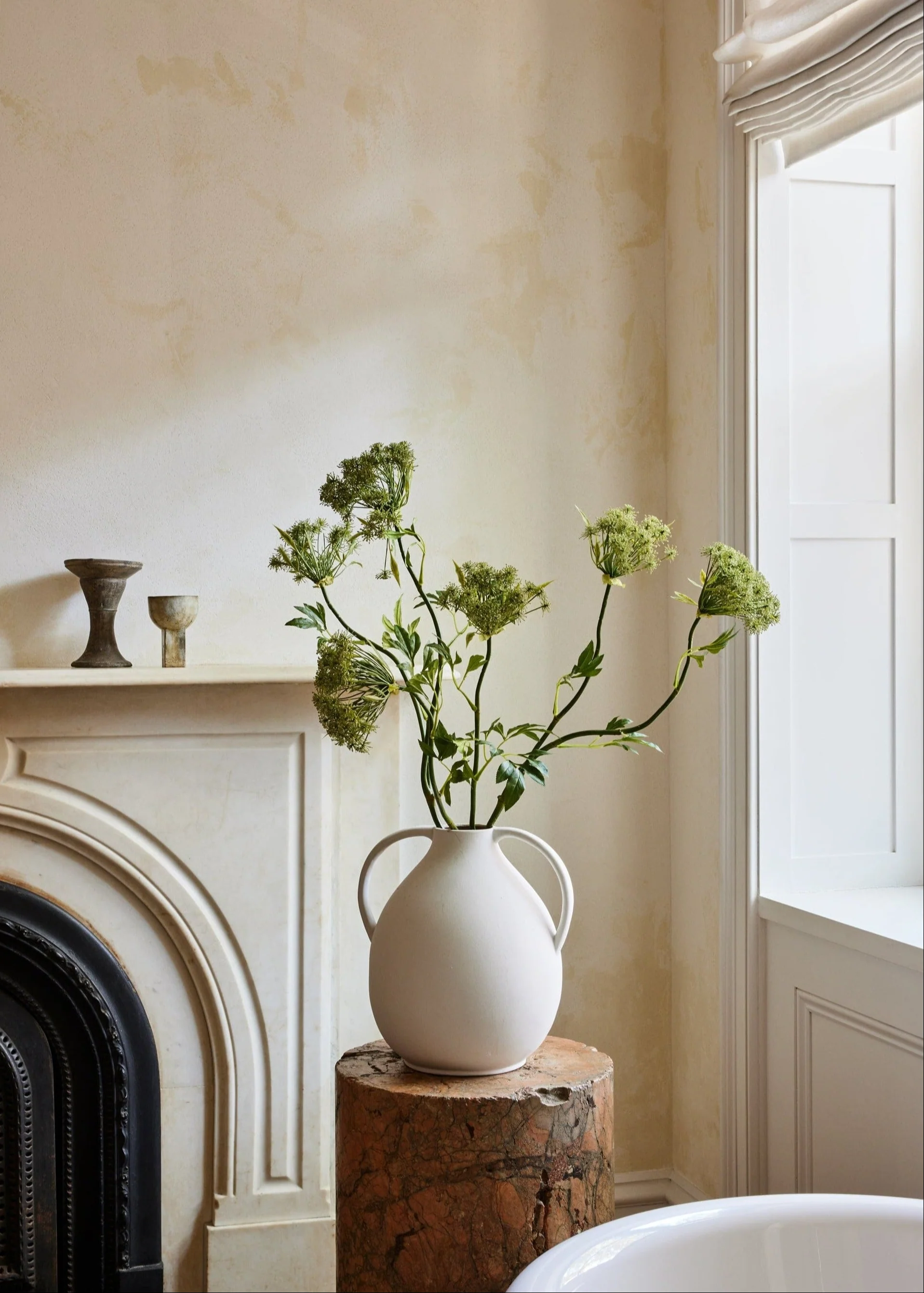Afloral™ Clay Jug Vase - 14" - Image 3