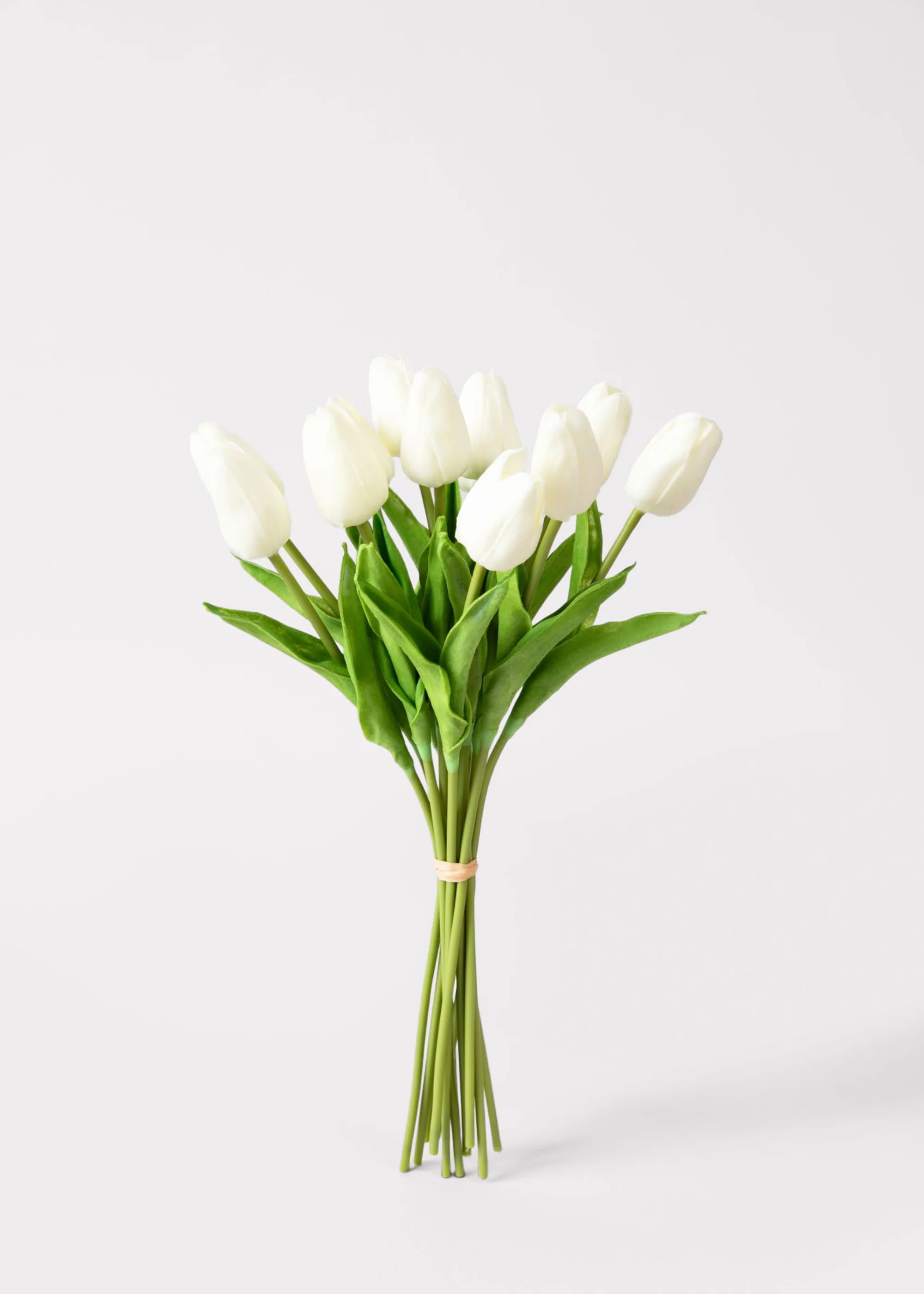 Artificial Flowers Real Touch Tulip Flower Bundle of 12 - Image 2